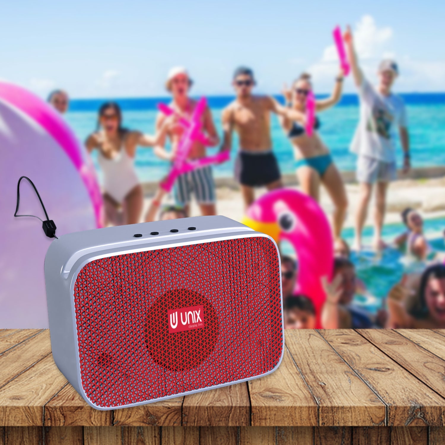 Unix XB-U11 Portable TWS Bluetooth Speakers - Unixindia.