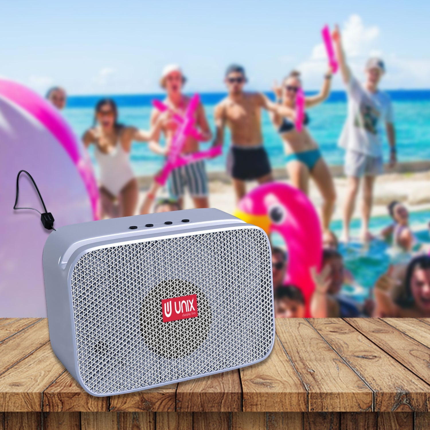 Unix XB-U11 Portable TWS Bluetooth Speakers - Unixindia.