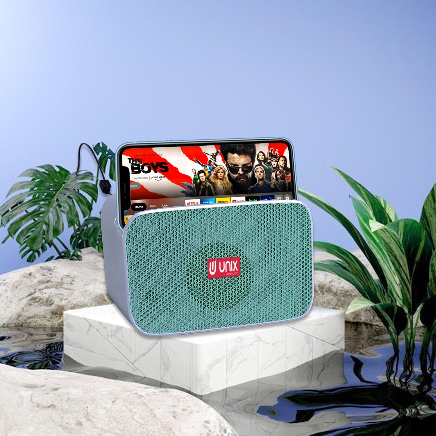 Unix XB-U11 Portable TWS Bluetooth Speakers - Unixindia.