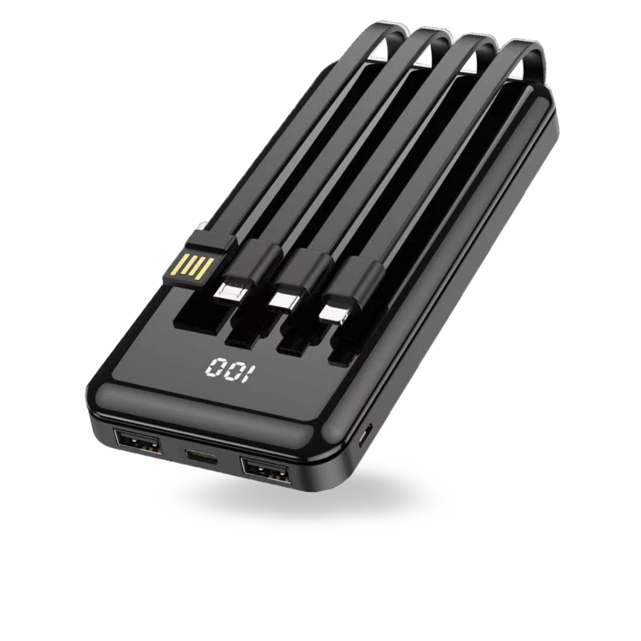 Unix UX-1511 Four In One Power Bank Black  back