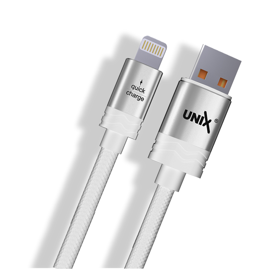 Unix UX-GS24 Best Data Cable lightning white