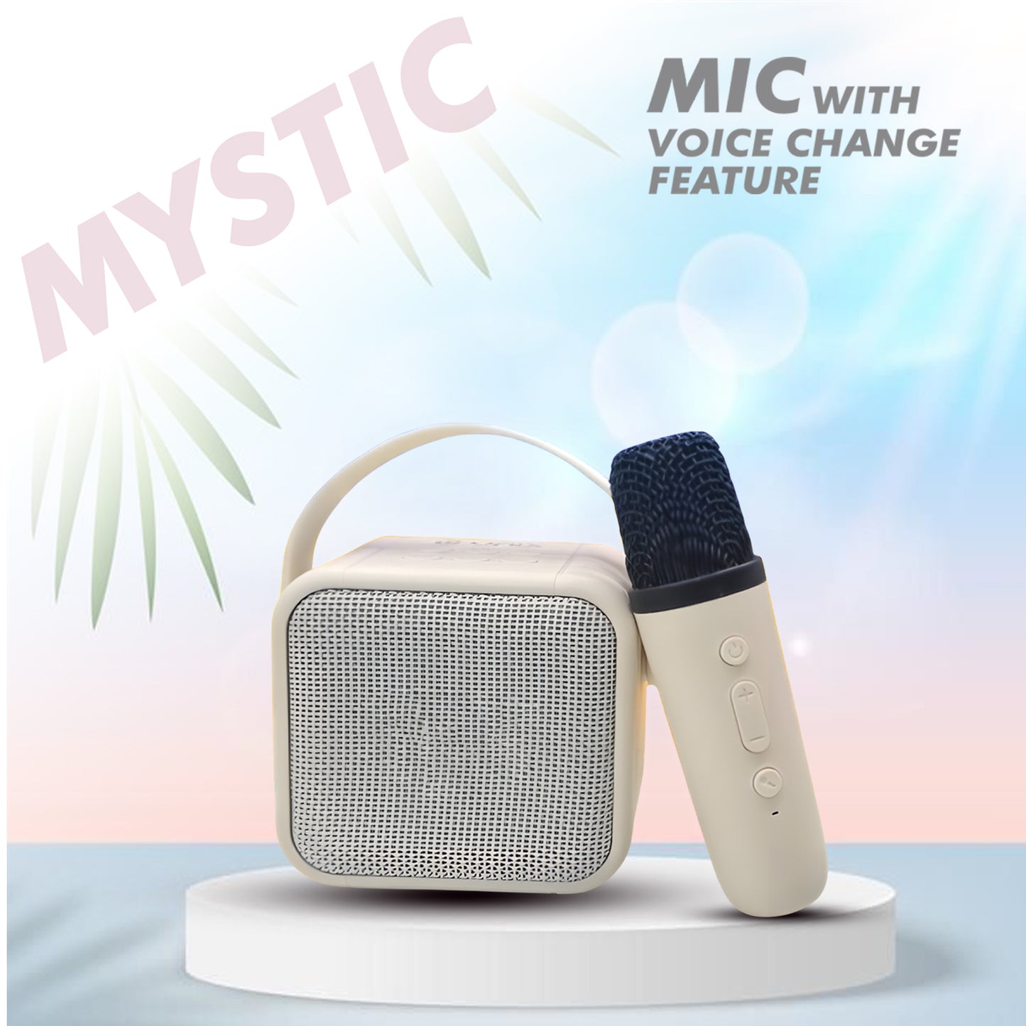 UnixIndia Mystic Wireless Bluetooth Speaker with Mic | Portable Multi-Function Stereo Speaker - Unixindia.