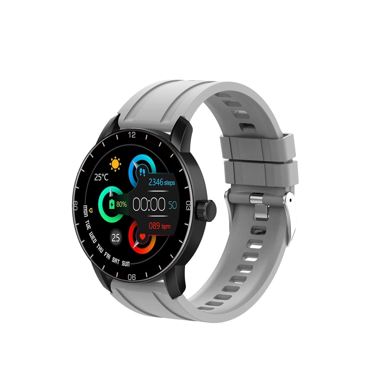 Unix USW-3 Storm Bluetooth Calling Smartwatch | 1.43" AMOLED Display, IP67 Waterproof, 5-Day Battery - Unixindia.