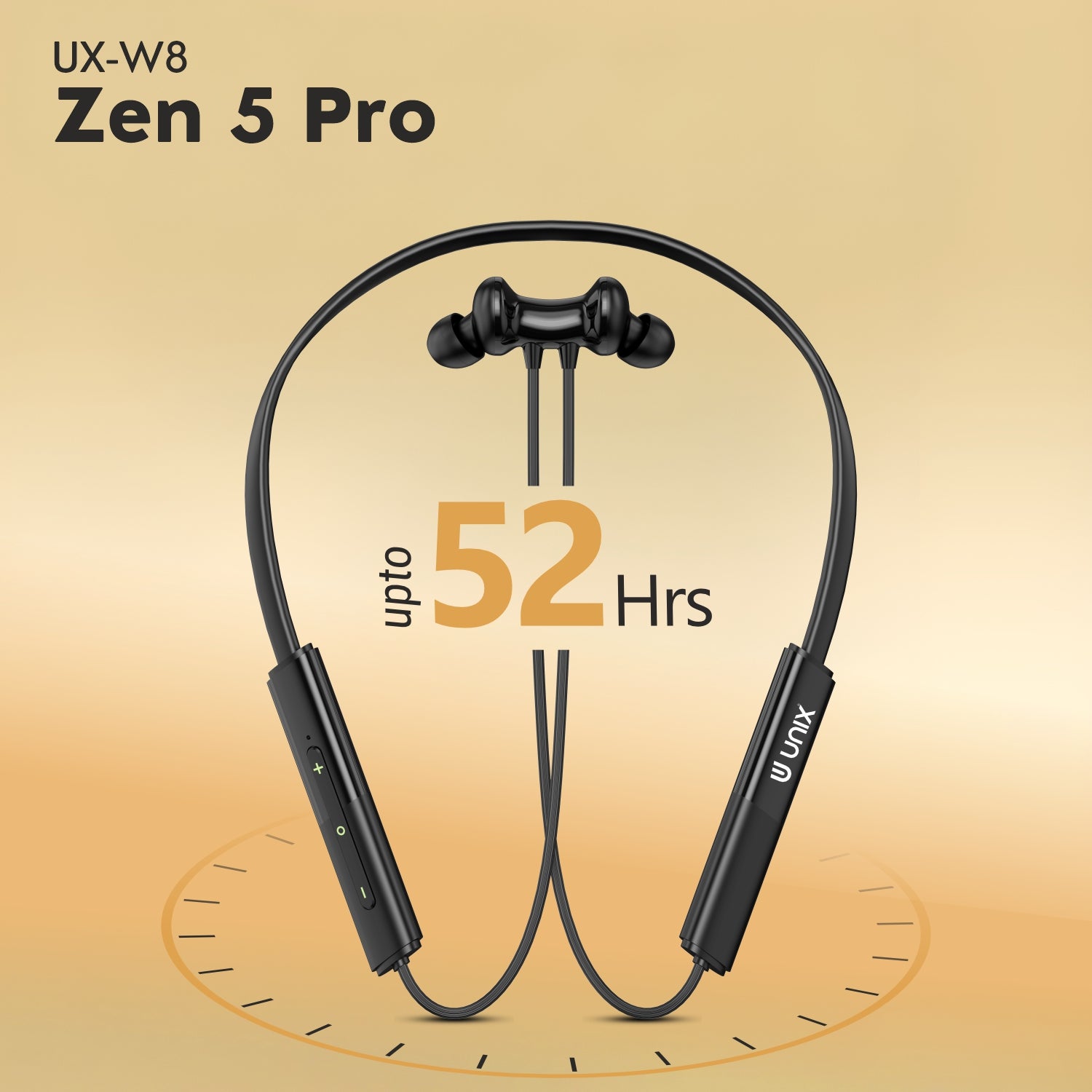UNIX UX-W8 Zen 5 Pro Wireless Neckband