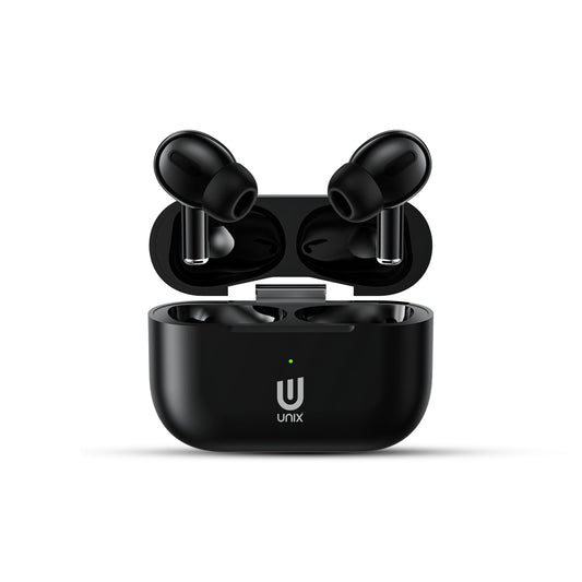 UNIX UX-666 Pro TWS Earbuds äóñ 32-Hour Playtime, 13mm Drivers & Premium Matte Finish