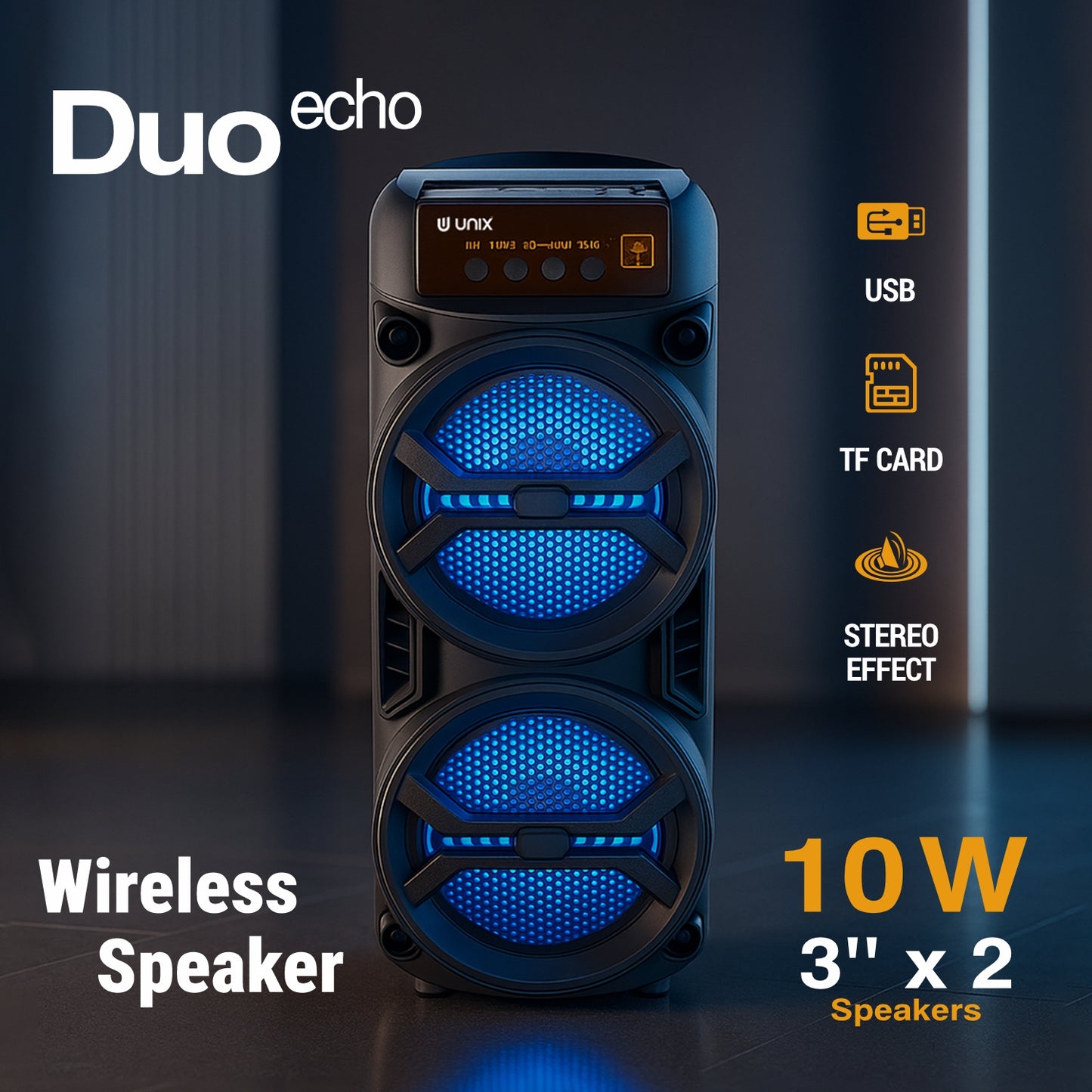 Duo 10W Stereo Speaker