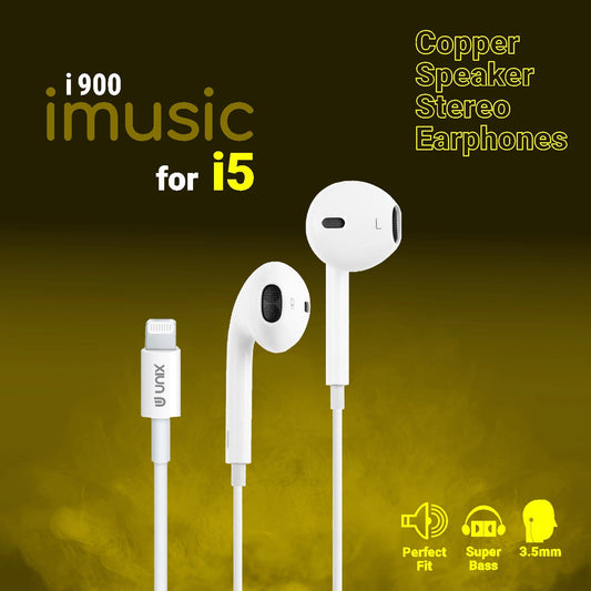 Unix UX-i900 Bang Wired Earphone for iPhone  I5