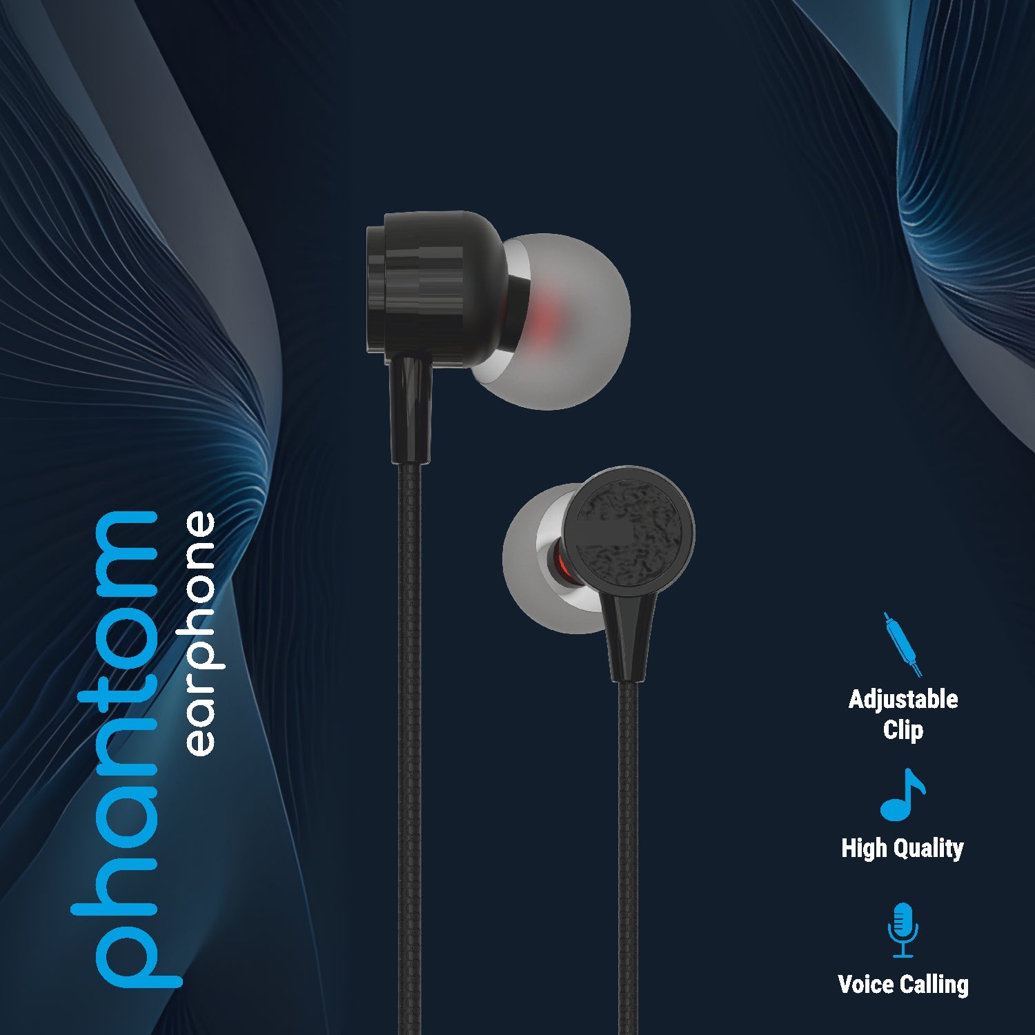 UNIX Phantom Wired Earphones 