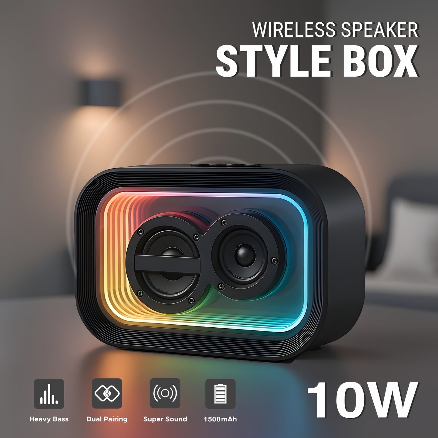 Unix Style Box XB-U77  Wireless Speaker