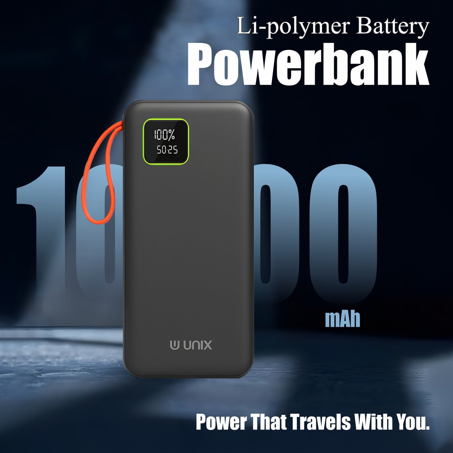 UNIX UX-1511 10000mAh Power Bank