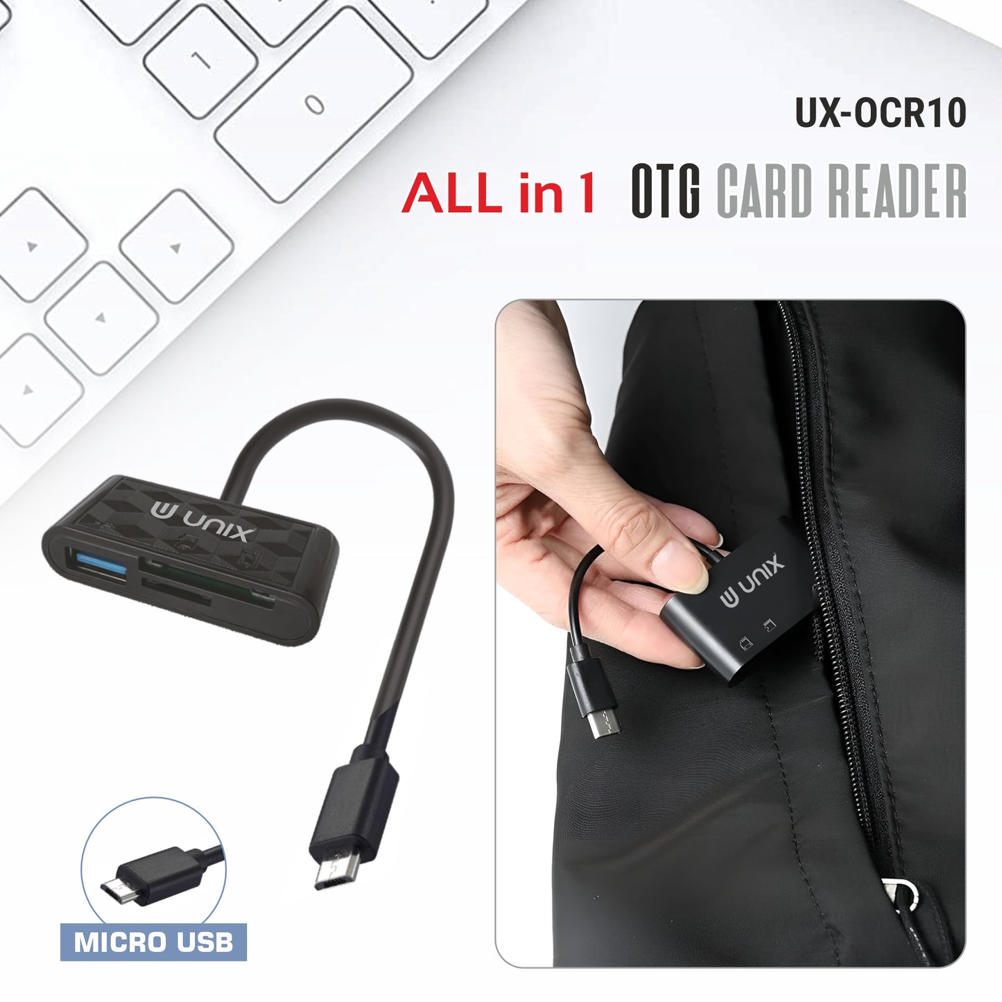 All in 1 OTG Card reader 
