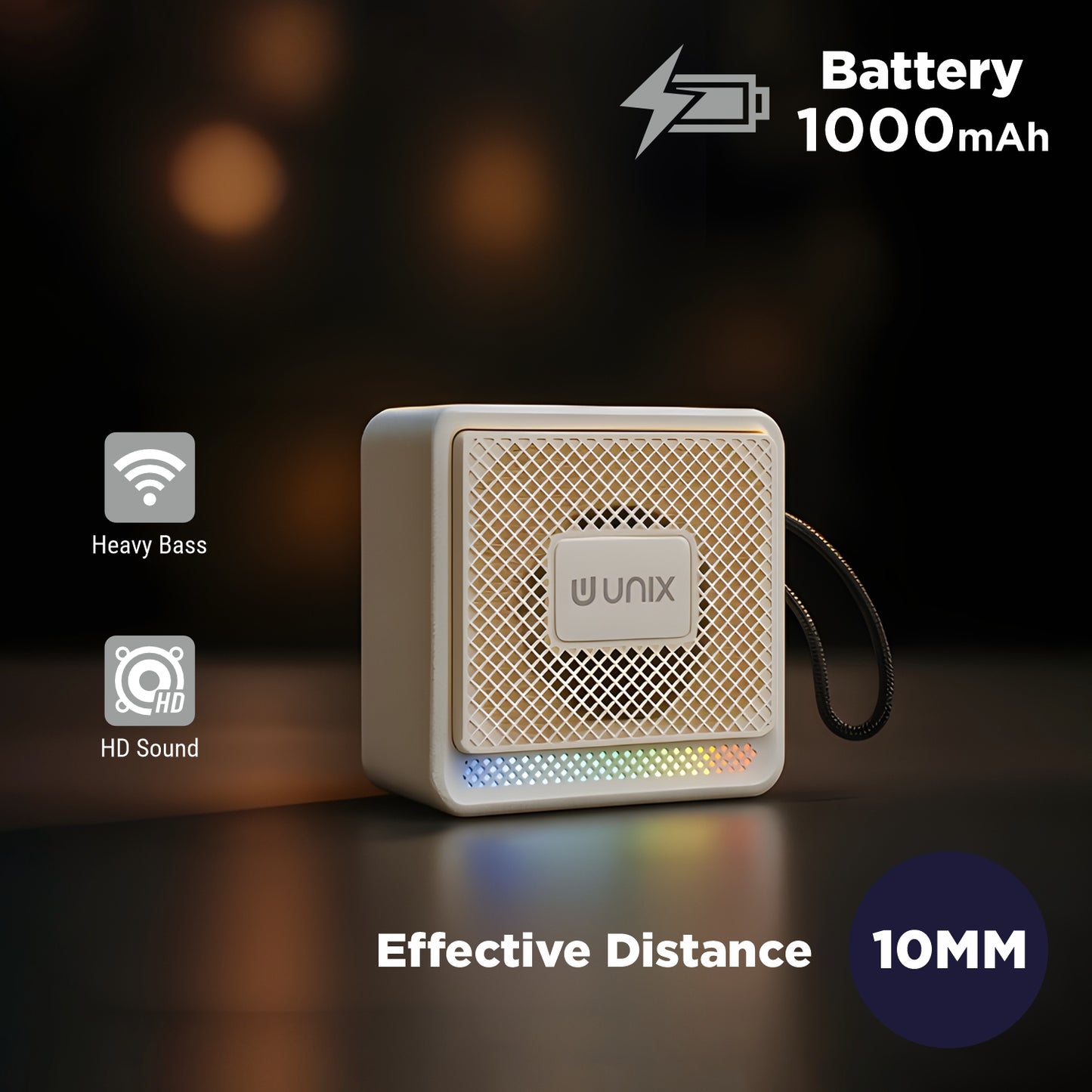 Popbeat Blitz 7W Bluetooth Speaker