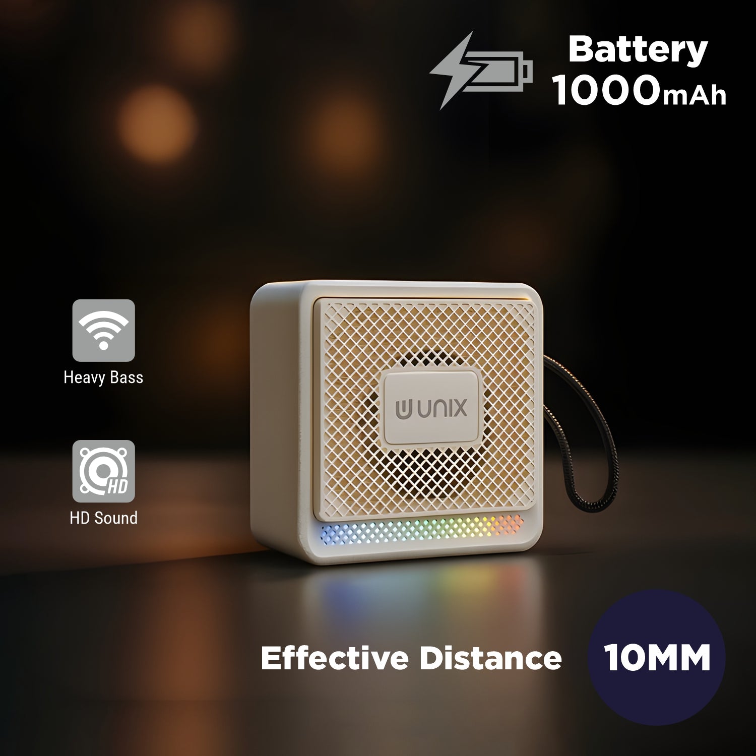 Popbeat Blitz 7W Bluetooth Speaker