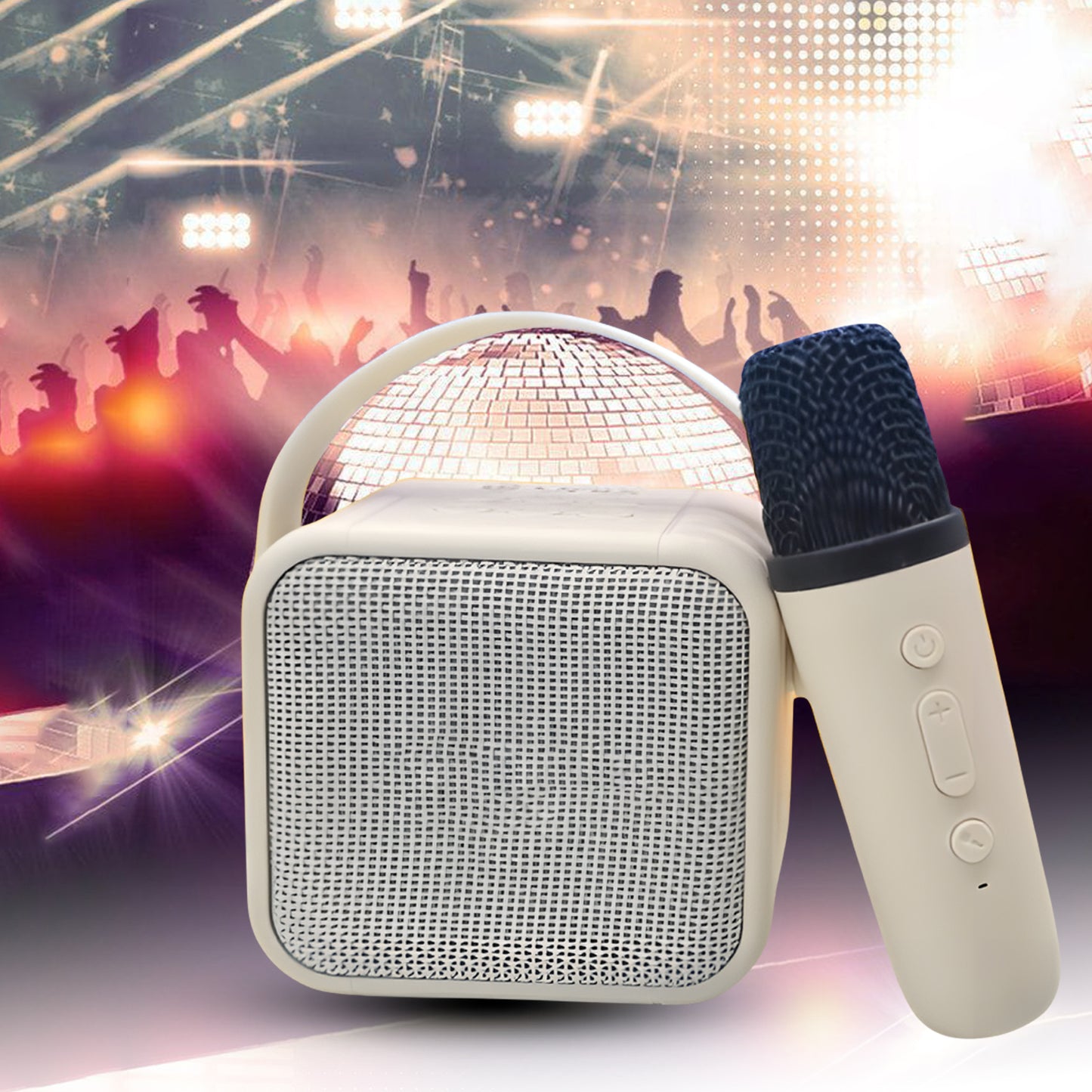 UnixIndia Mystic Wireless Bluetooth Speaker with Mic | Portable Multi-Function Stereo Speaker - Unixindia.