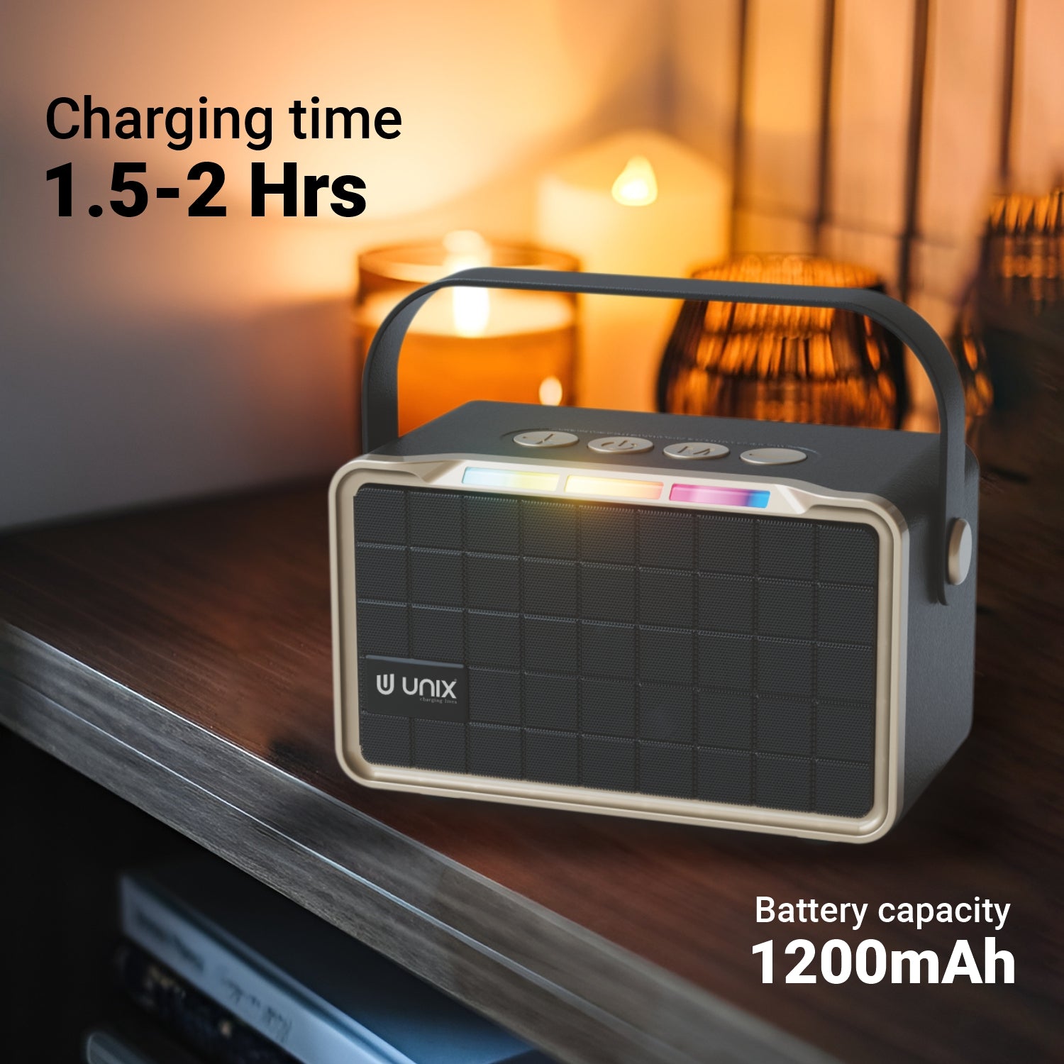 UNIX Recto XB-U22 Multi-Function Wireless Stereo Speaker