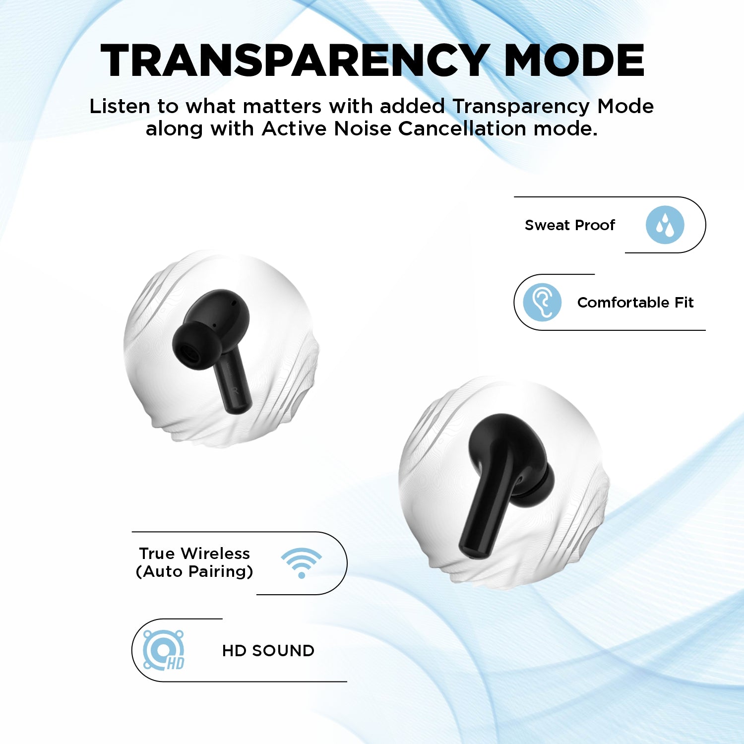 Best Wireless Earbuds Transparency mode