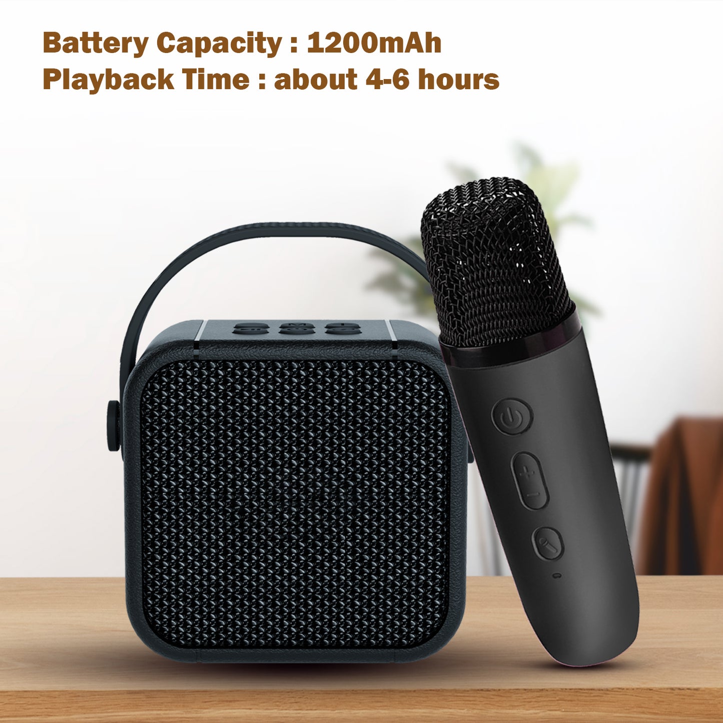 UnixIndia Mystic Wireless Bluetooth Speaker with Mic | Portable Multi-Function Stereo Speaker