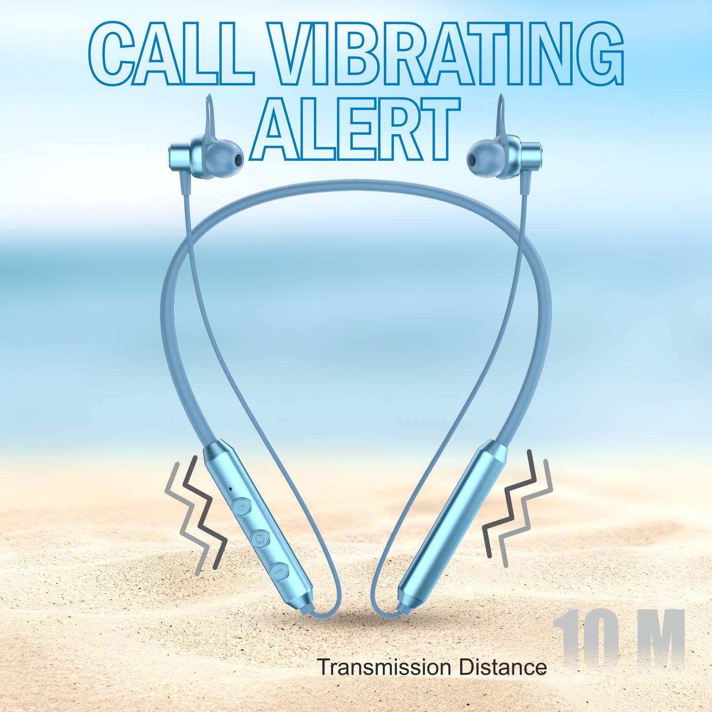 neckband with Call Vibrating Alert' 