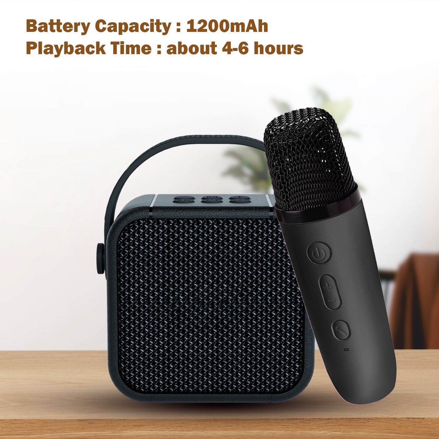 UnixIndia Mystic Wireless Bluetooth Speaker with Mic | Portable Multi-Function Stereo Speaker - Unixindia.