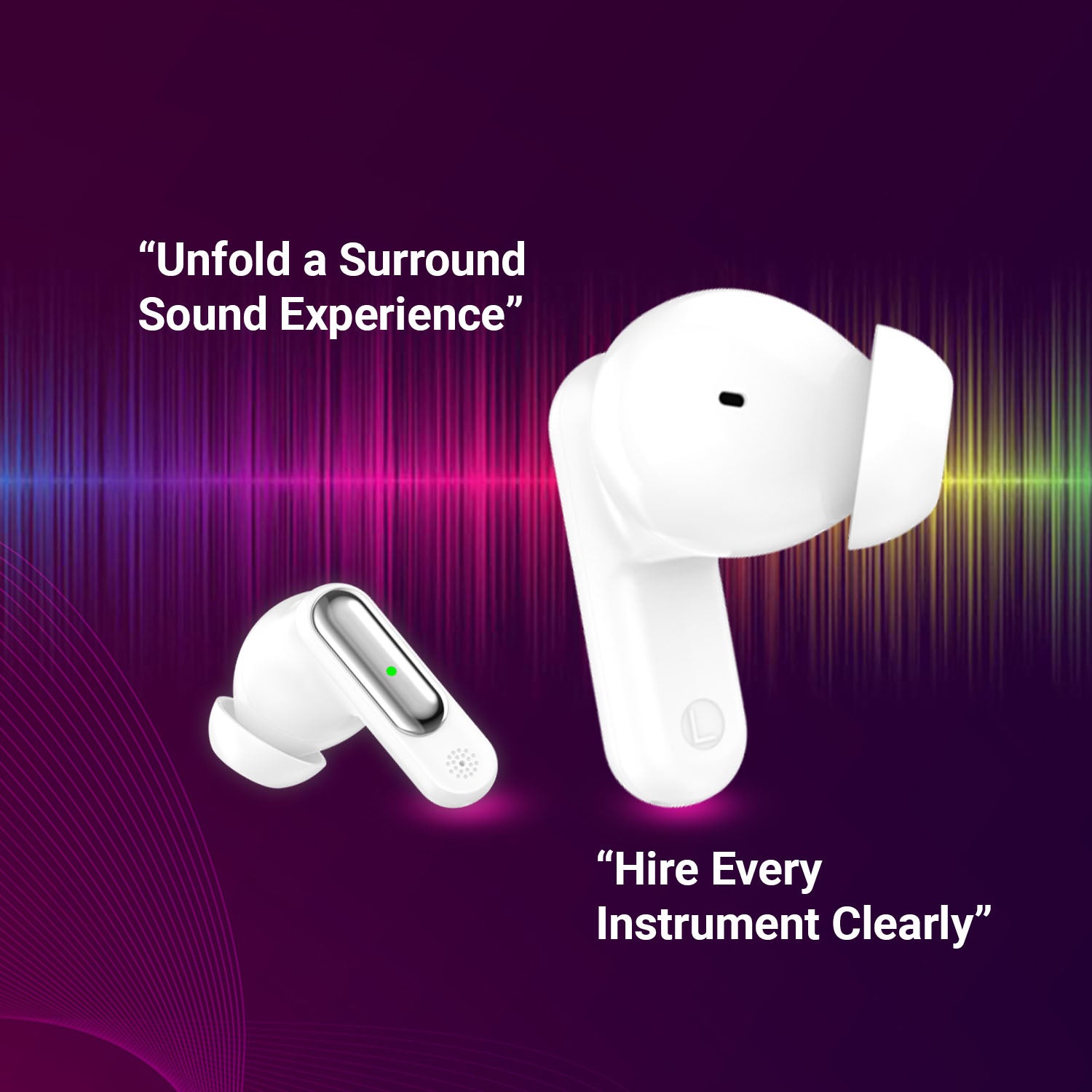 Headset Redlemon Sport W20 Trust Compact Wireless Earphones Unix