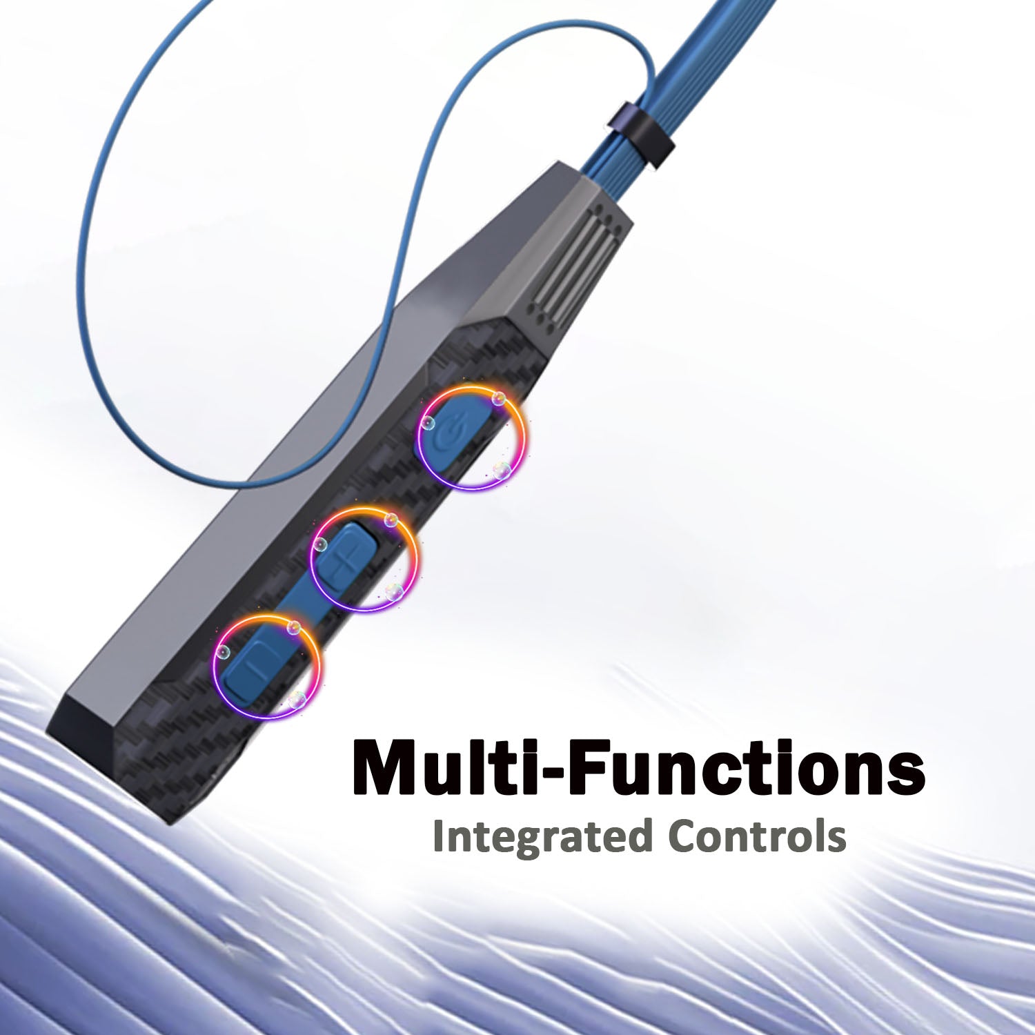 UNIX Tuning MX5 Bluetooth Neckband – Immersive Stereo Sound, 28-Hour Playtime & Deep Bass - Unixindia.