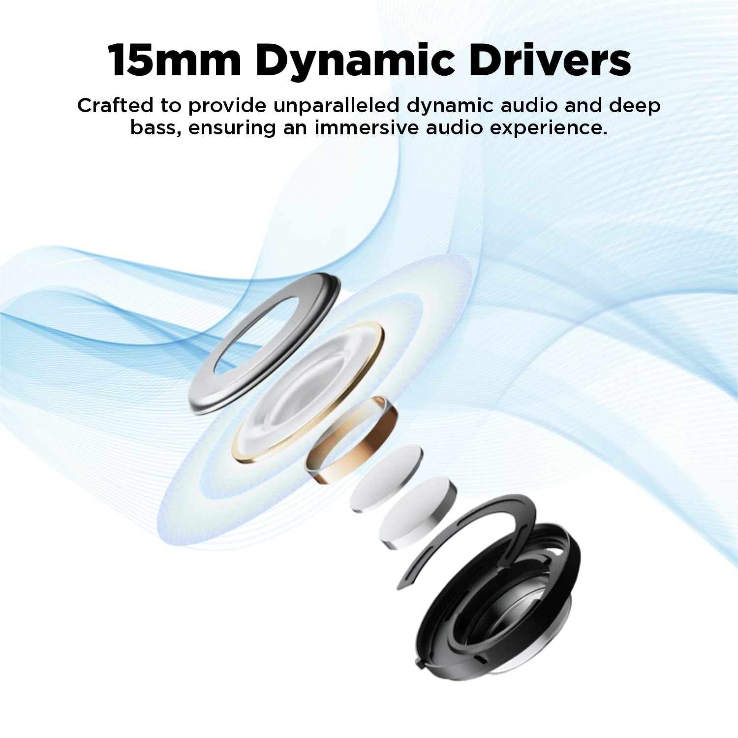 Unix Airbuds Z4 UNO – 40Hr Playtime, High Bass BT 5.4 True Wireless Earbuds with 2 MOC IC Protection