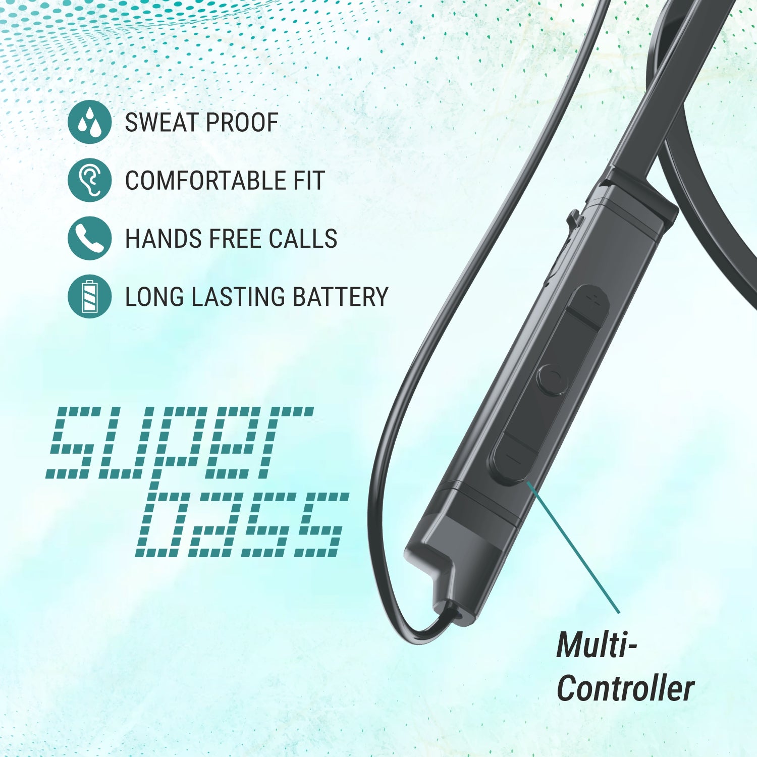 UNIX N100 Sprint Wireless Neckband with multi controller