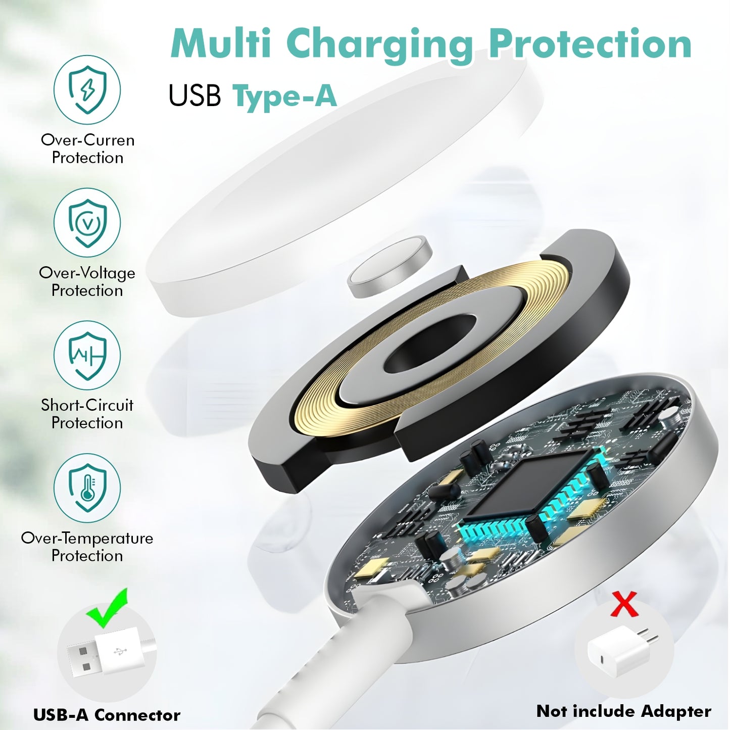 Multi charging protection USB Type-A