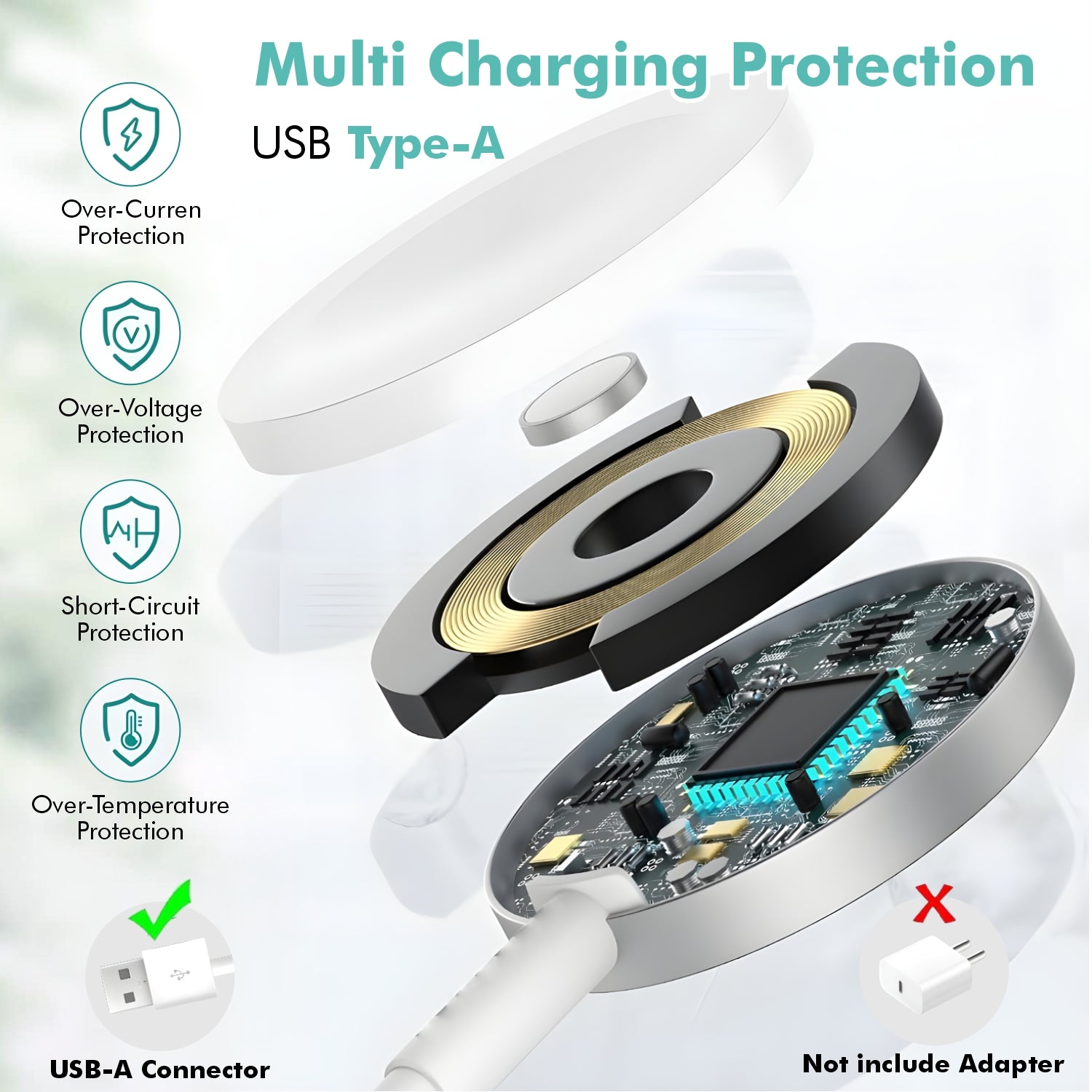 Multi charging protection USB Type-A
