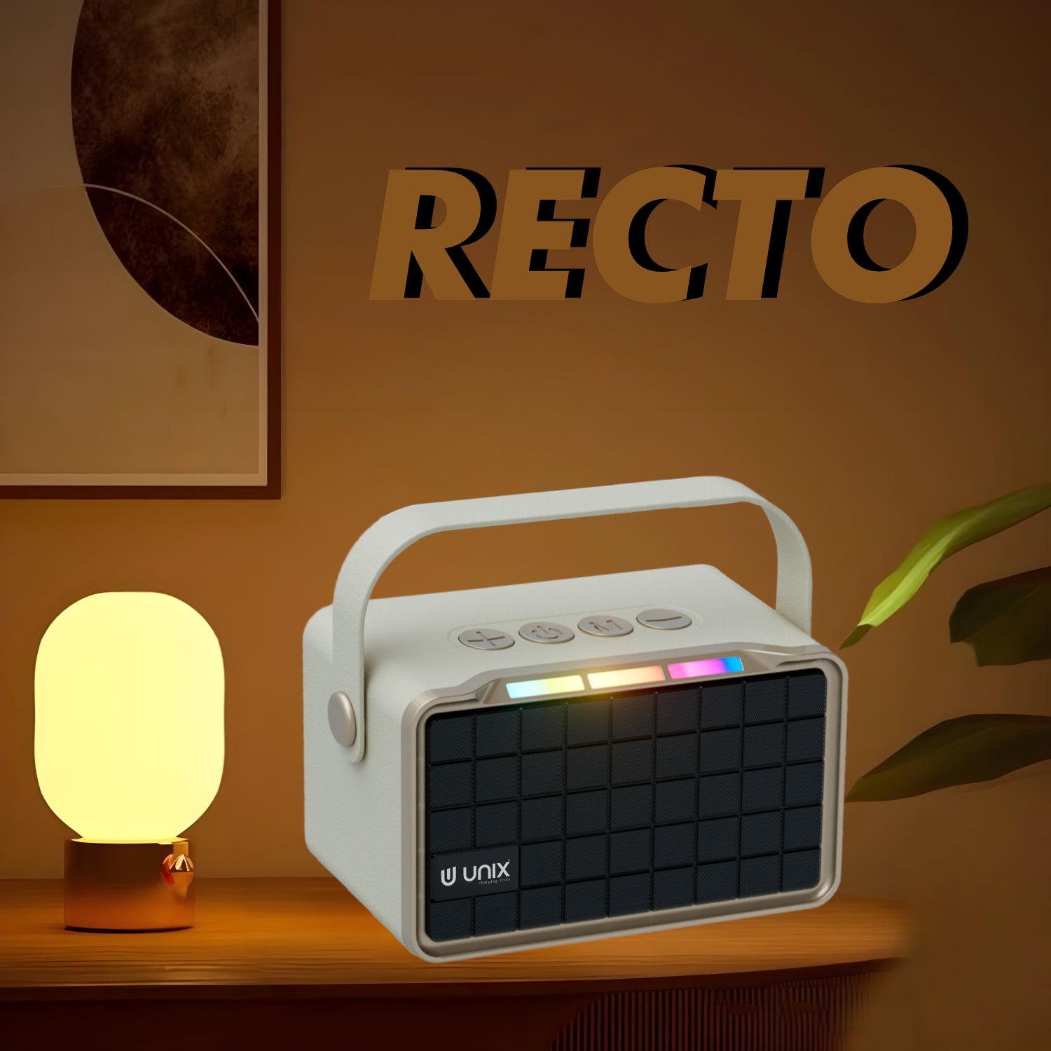 UNIX Recto XB-U22 Multi-Function Wireless Stereo Speaker