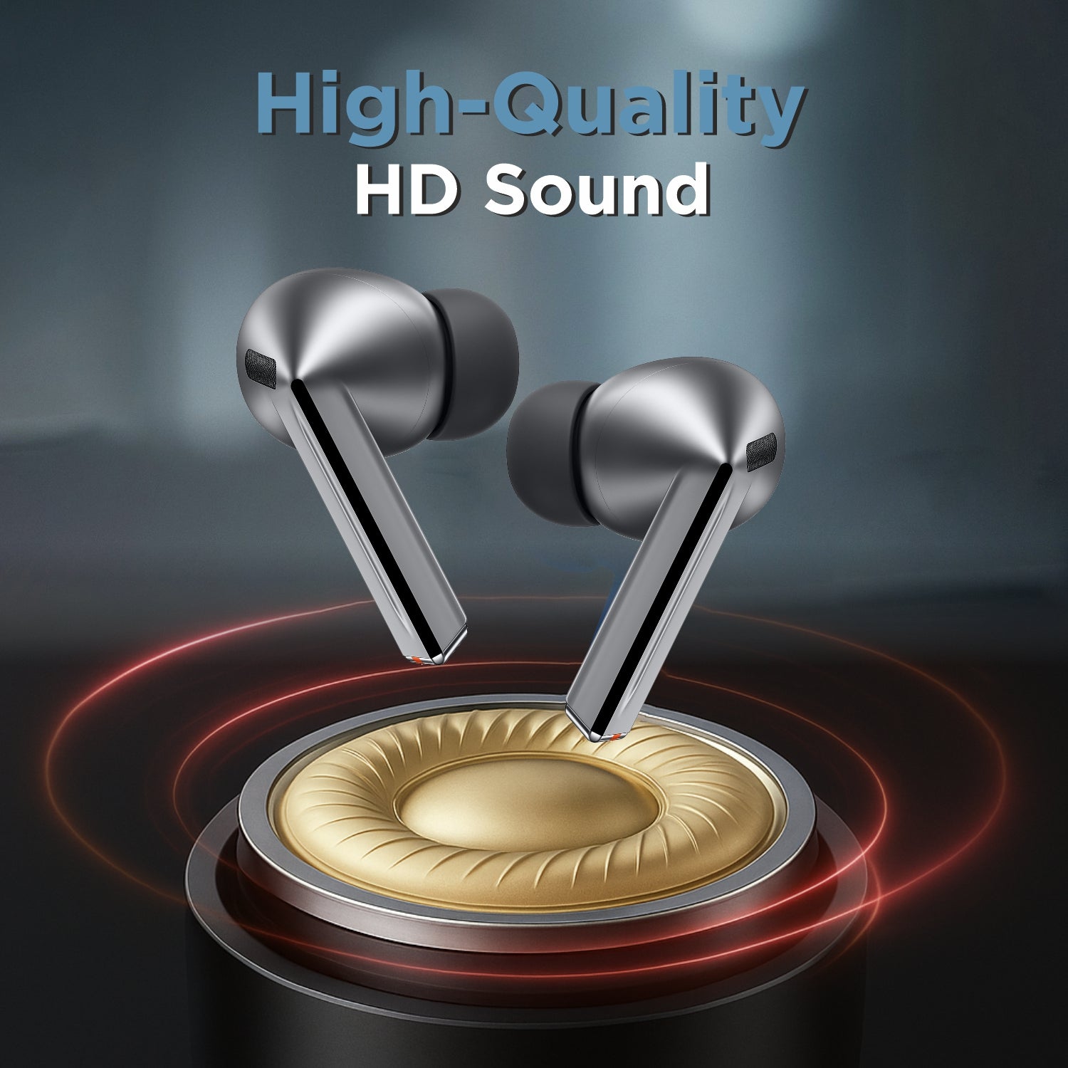 Superior sound quality wireless earbuds