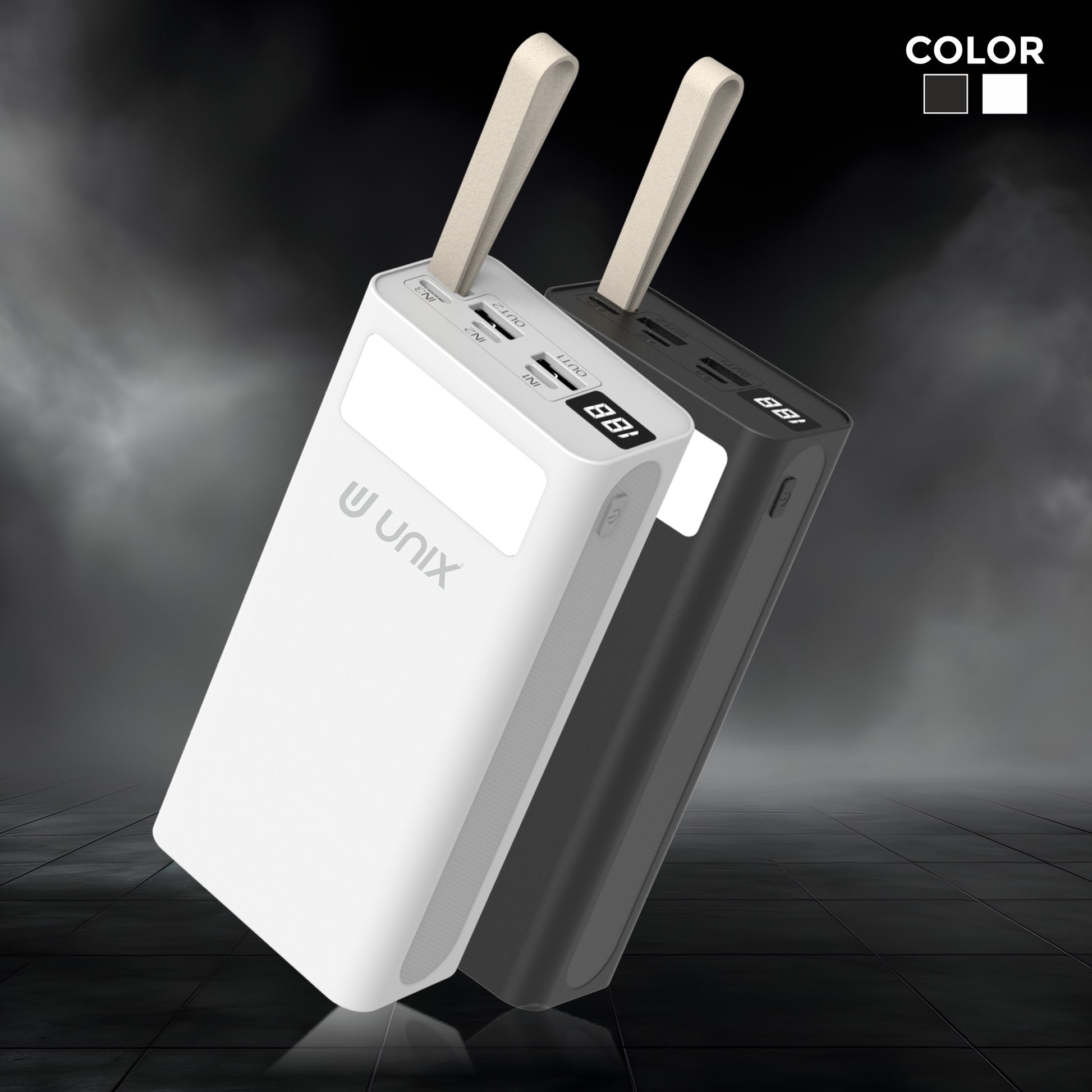 Unix UX-1525 30000 mAh Power Bank,