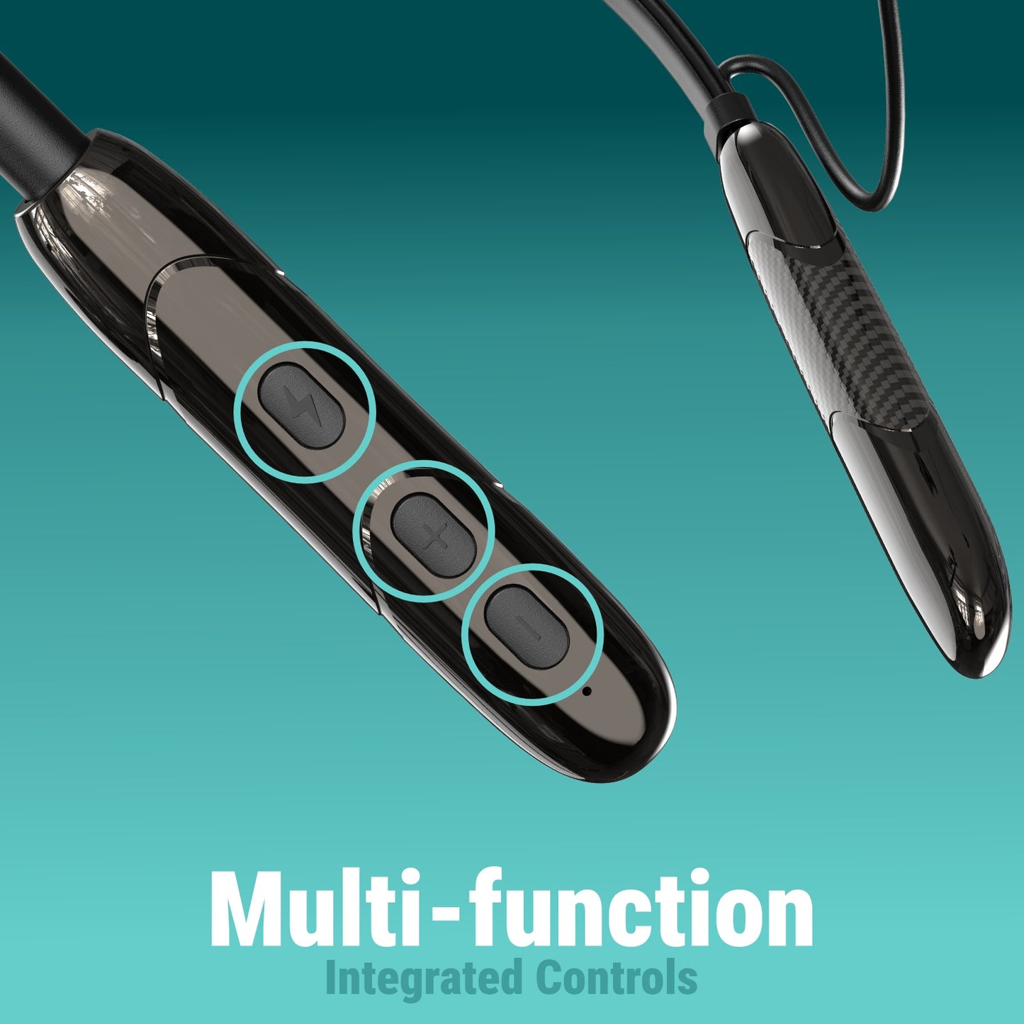 Unix MX 2 PRO Echo Wireless Neckband äóñ 68H Playtime, 10.2mm Bass Drivers & Type-C Fast Charging - Unixindia.