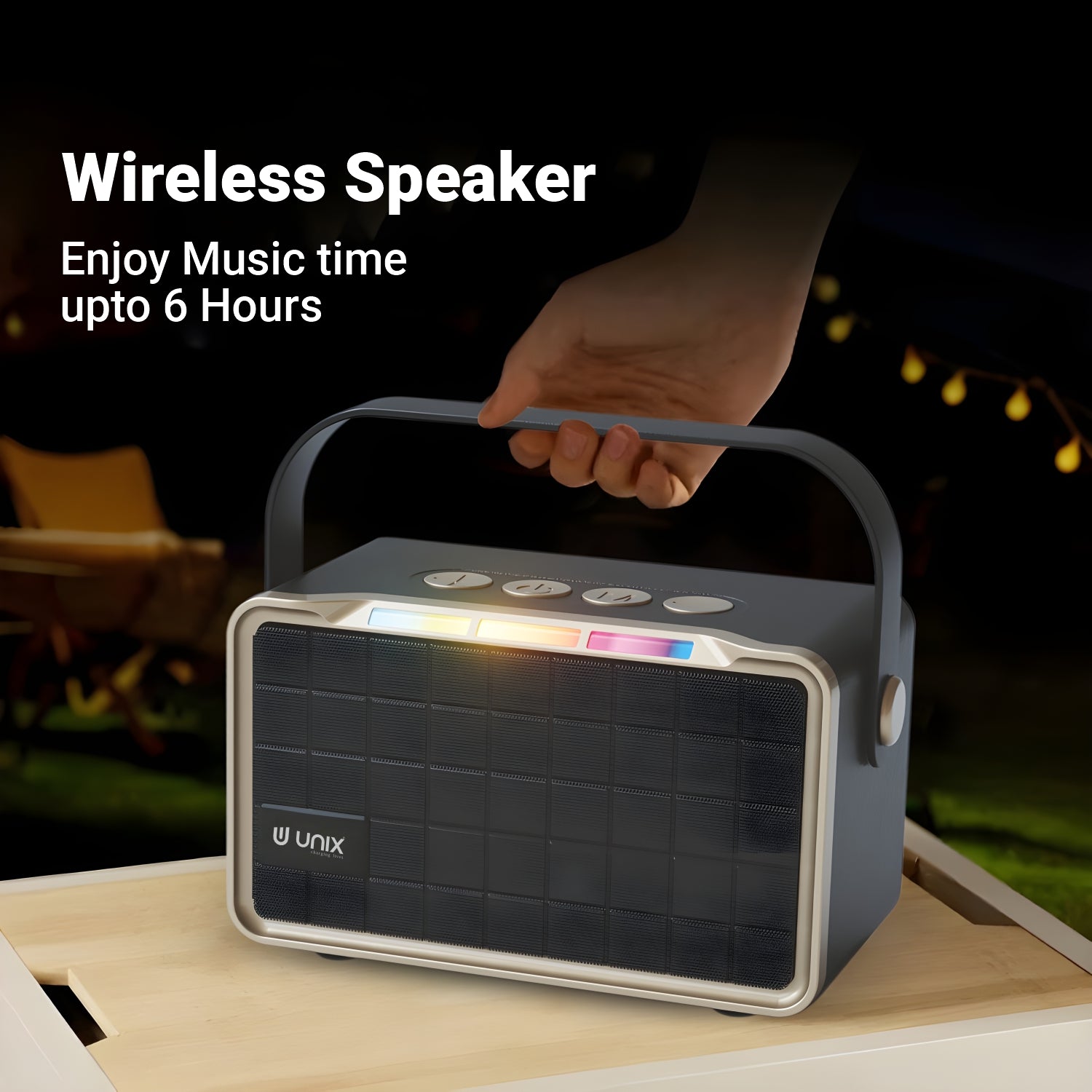 UNIX Recto XB-U22 Multi-Function Wireless Stereo Speaker