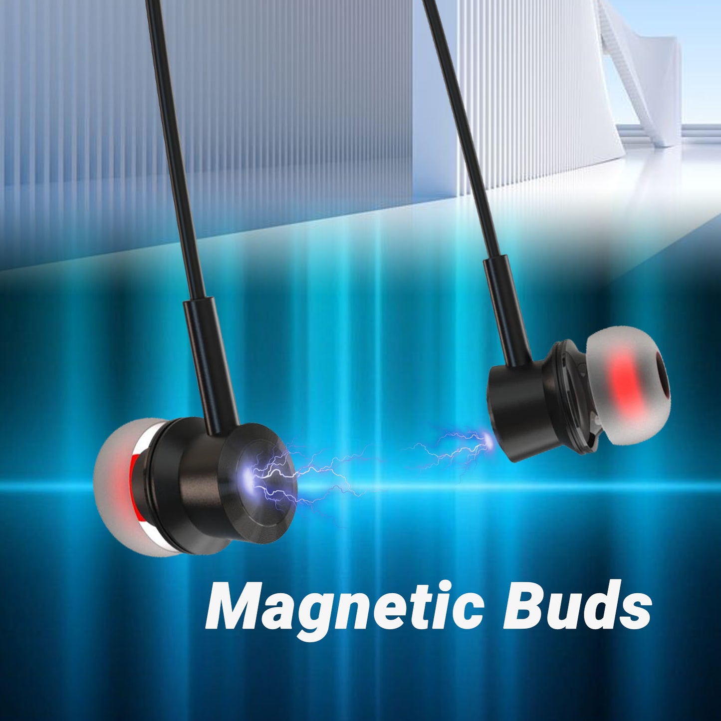 Unix Vivid MX6 Bluetooth Neckband äóñ HD Stereo Sound, Up to 22 Hours Talktime