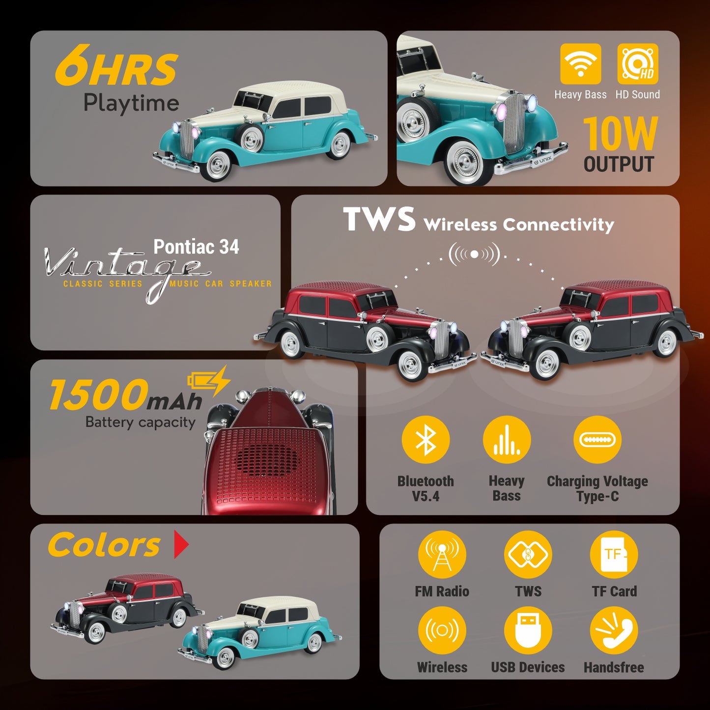 Multi-mode Bluetooth speaker