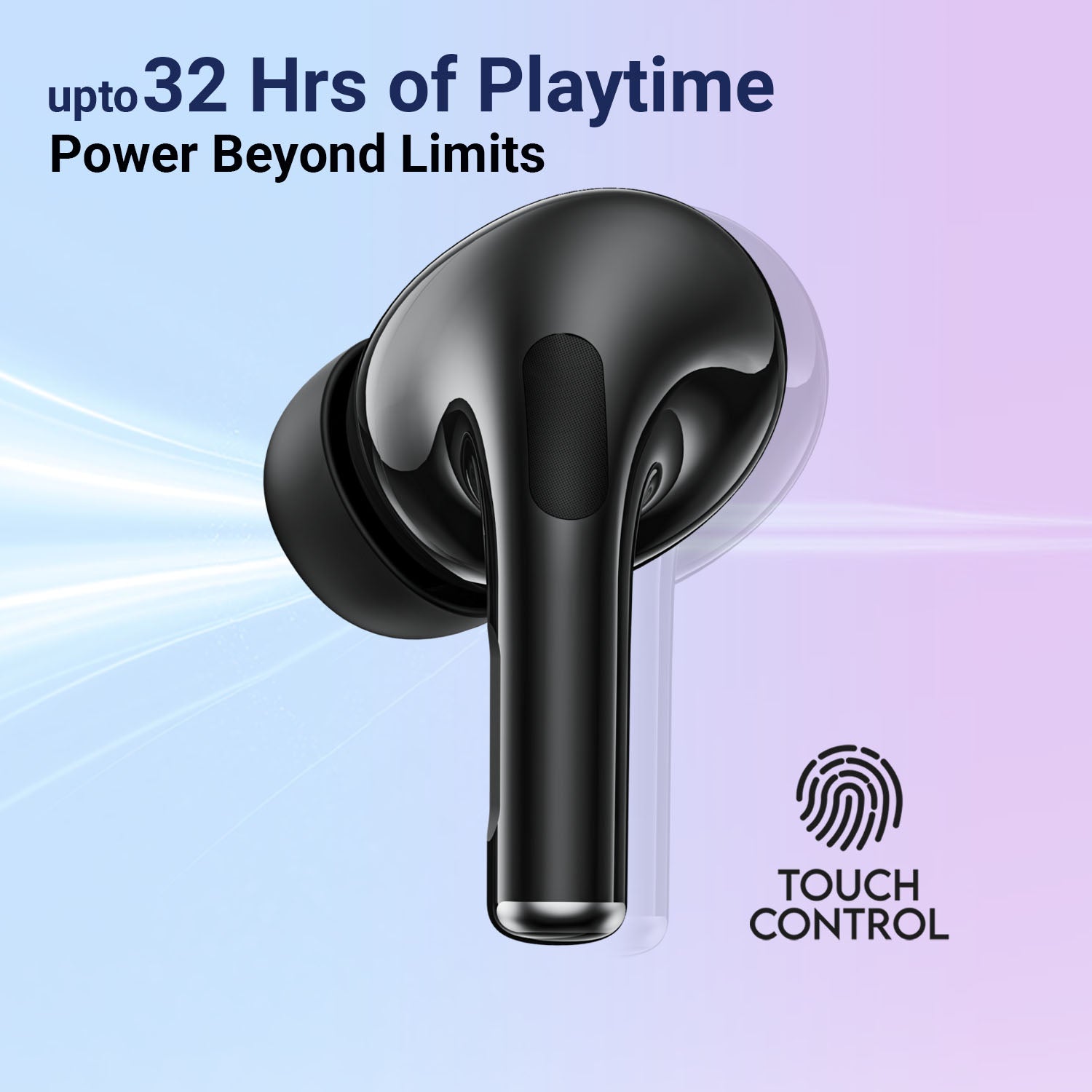 UNIX UX-666 Pro TWS Earbuds – 32-Hour Playtime, 13mm Drivers & Premium Matte Finish