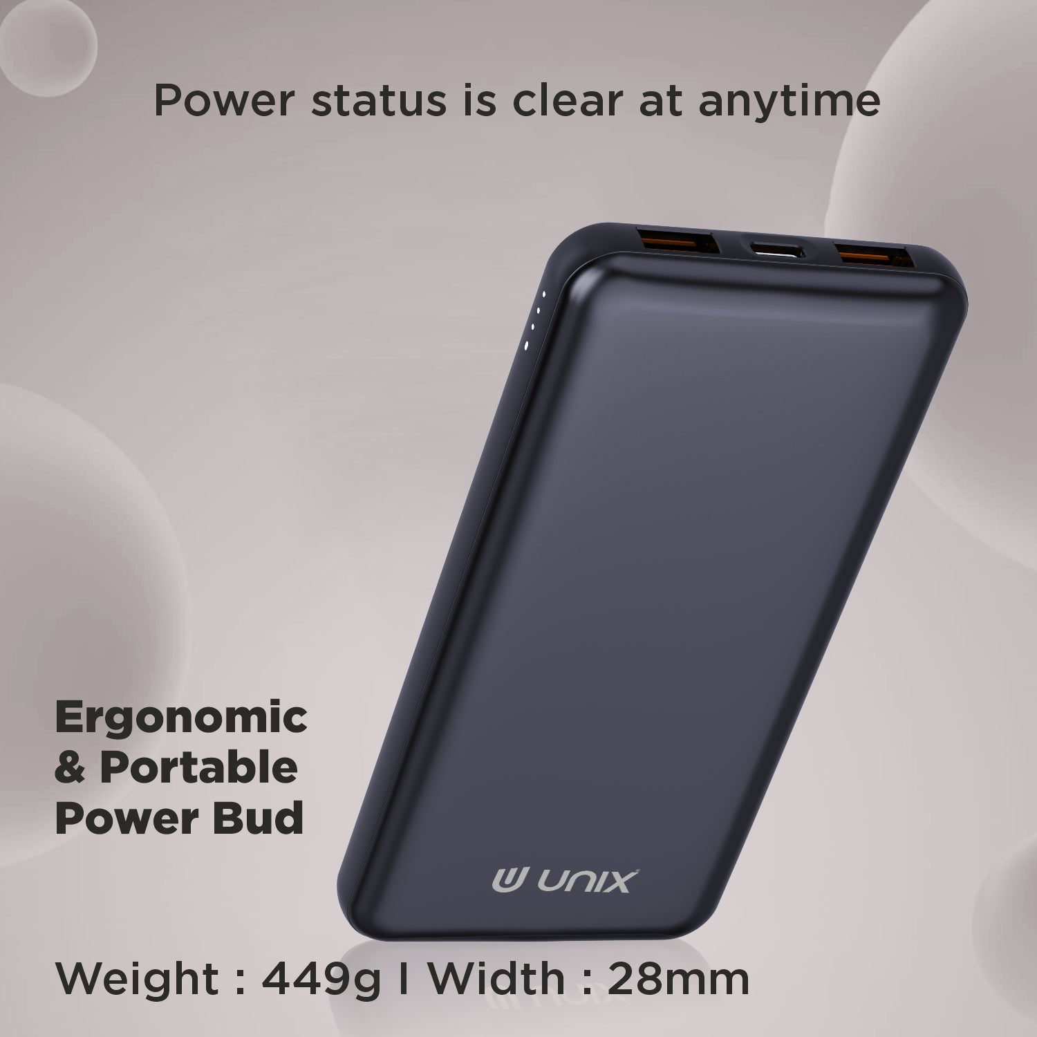 Unix UX-1529 10000mAh Power Bank