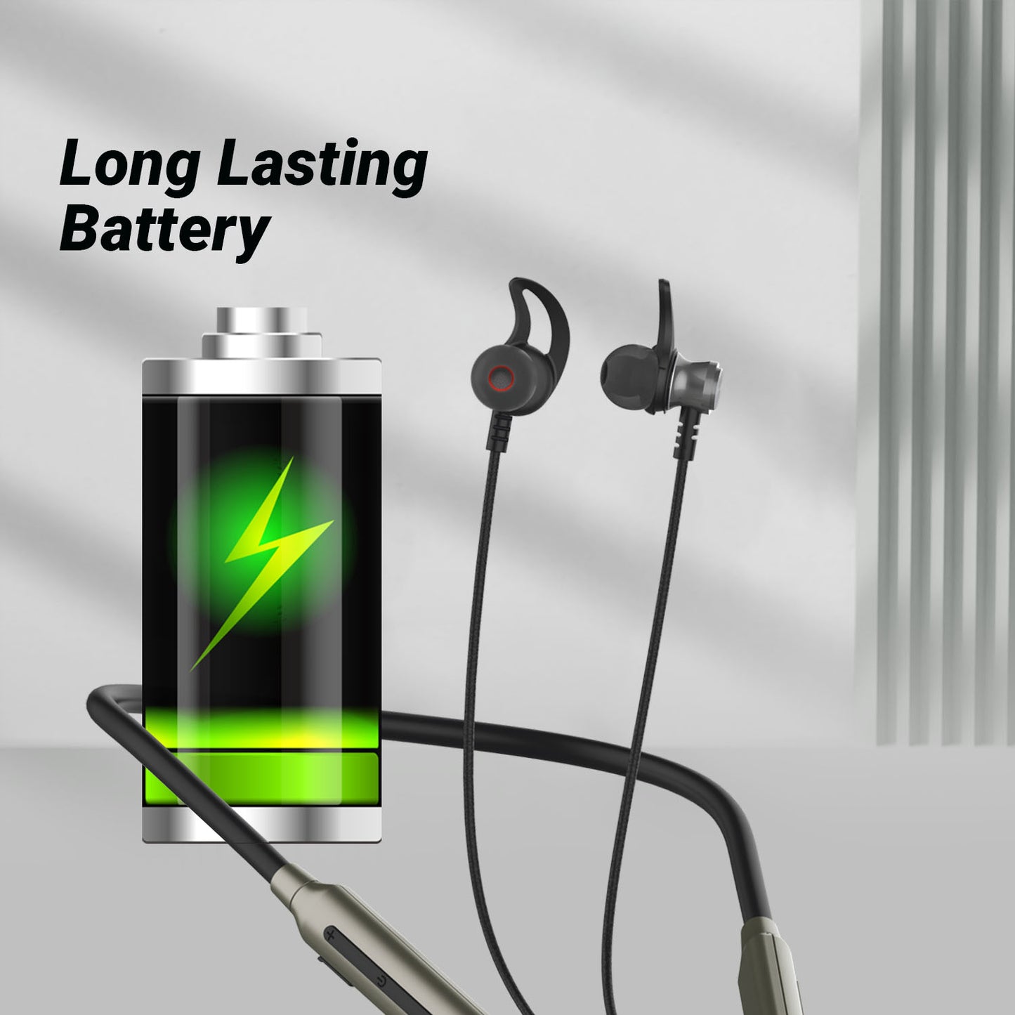 Unix Beyonder Bluetooth Neckband äóñ High Volume Sound, 52 Hours Playtime