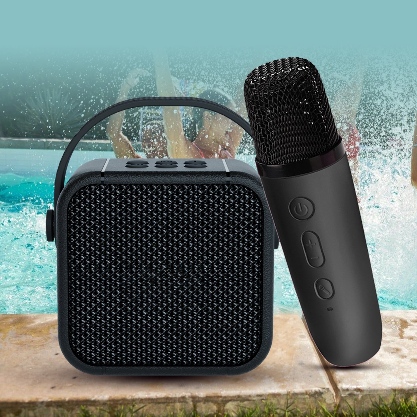 UnixIndia Mystic Wireless Bluetooth Speaker with Mic | Portable Multi-Function Stereo Speaker