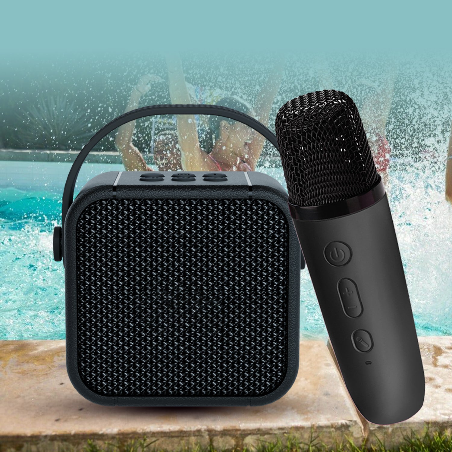 UnixIndia Mystic Wireless Bluetooth Speaker with Mic | Portable Multi-Function Stereo Speaker - Unixindia.