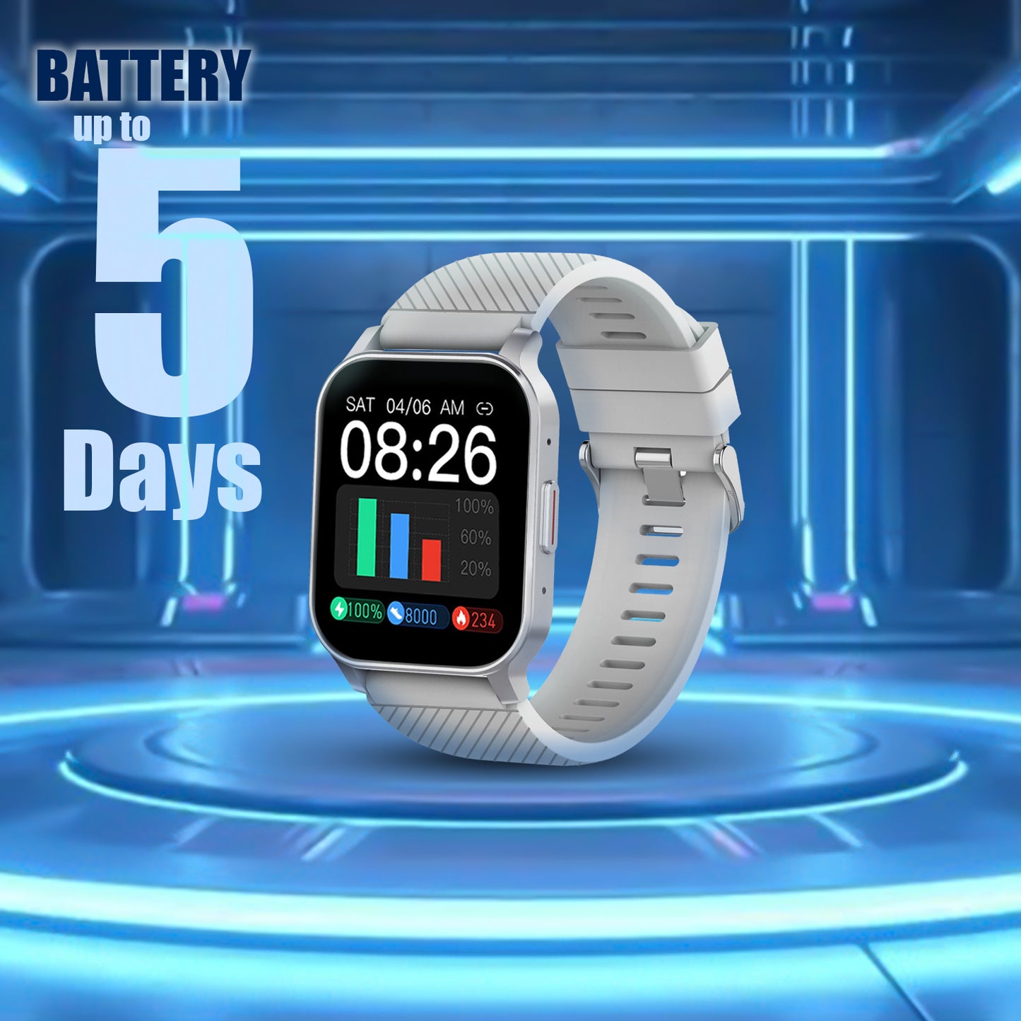 Unix USW-1 Breeze Bluetooth Calling Smartwatch - Unixindia.