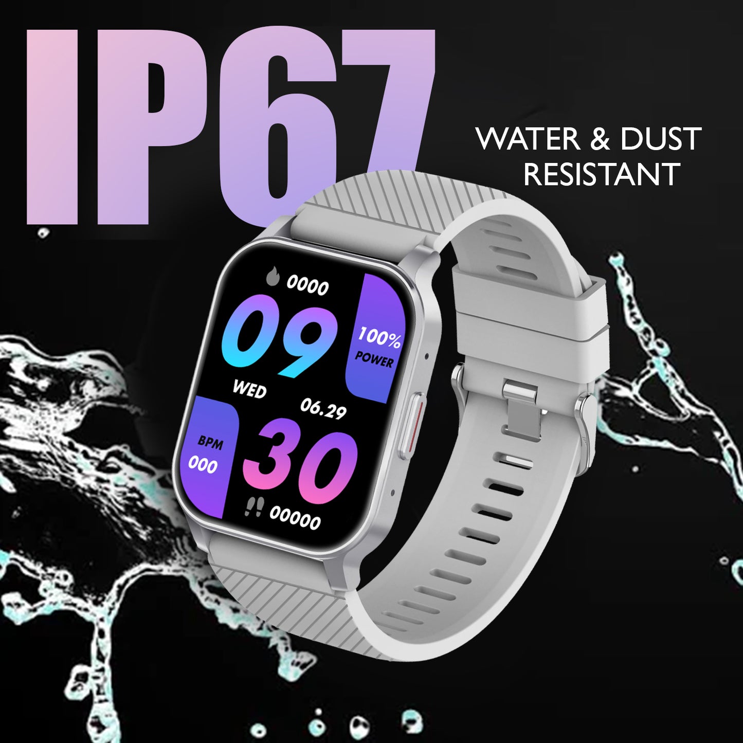 Unix USW-1 Breeze Bluetooth Calling Smartwatch - Unixindia.