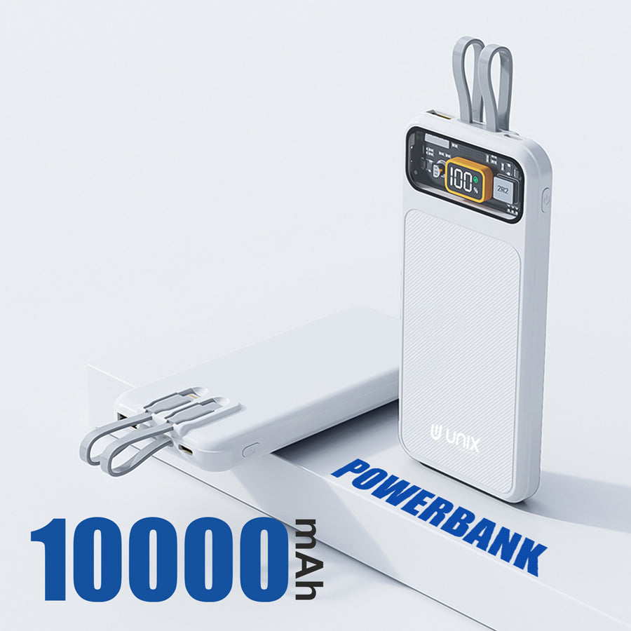 Unix UX-1513 30W PD Power Bank - Safe Stable Fast Charging