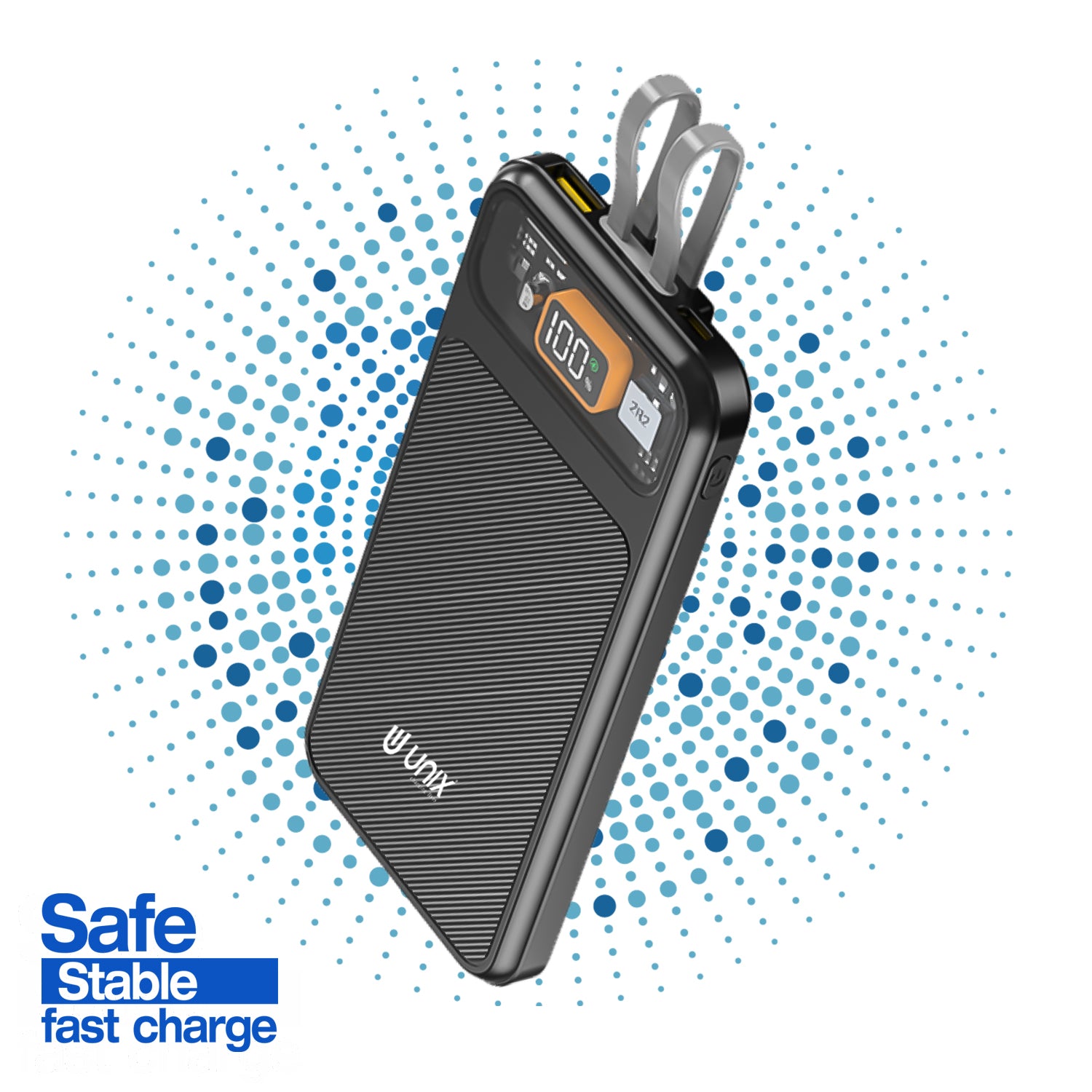 Unix UX-1513 30W PD Power Bank - Safe Stable Fast Charging