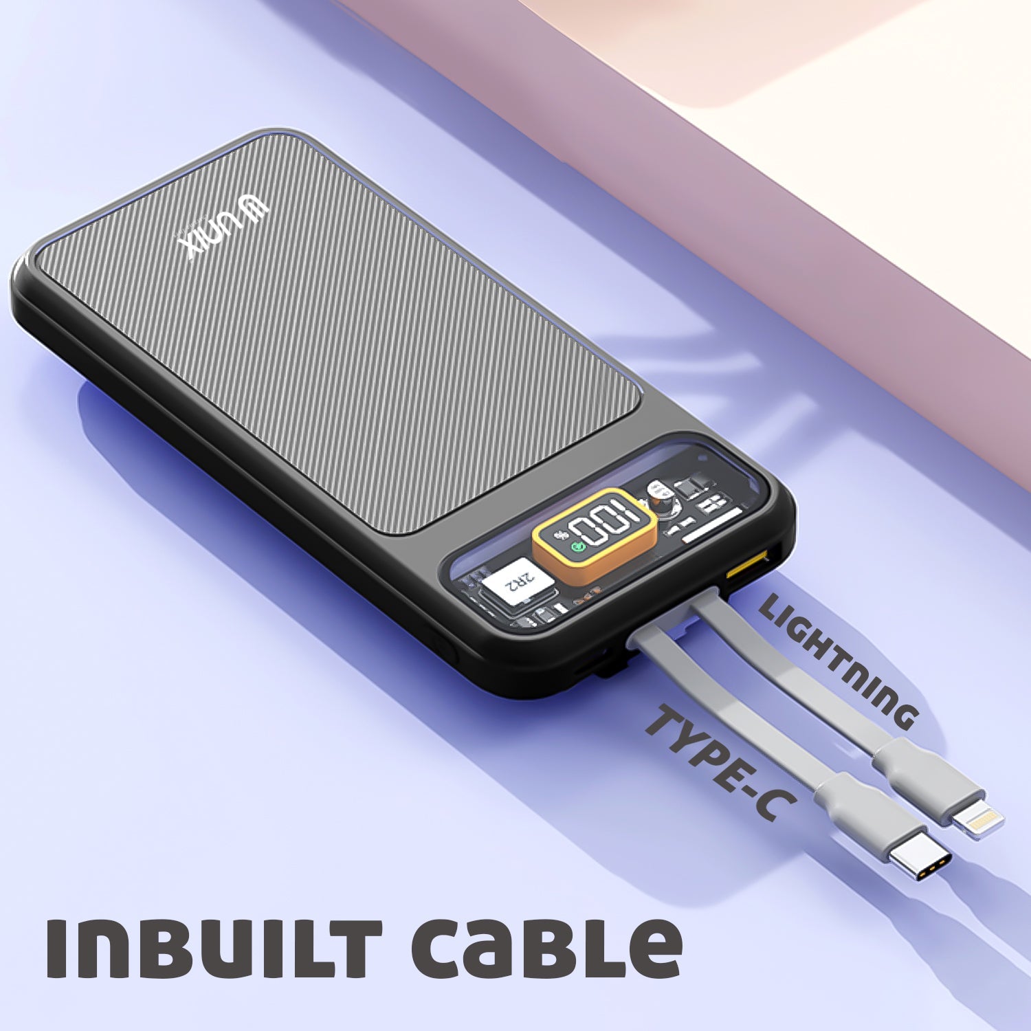 Unix UX-1513 30W PD Power Bank - Safe Stable Fast Charging - Unixindia.