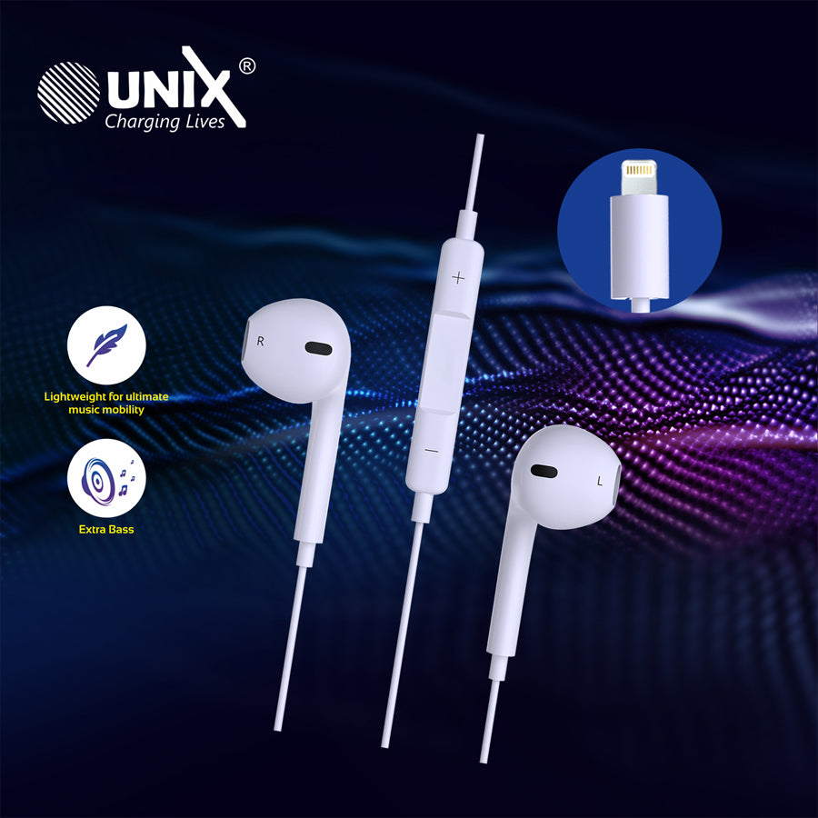 Unix charging lives online earphones