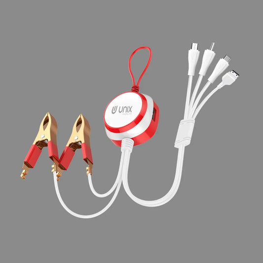 Unix 4 In 1 DC Smart Charger - Dual USB, 4AMP Output