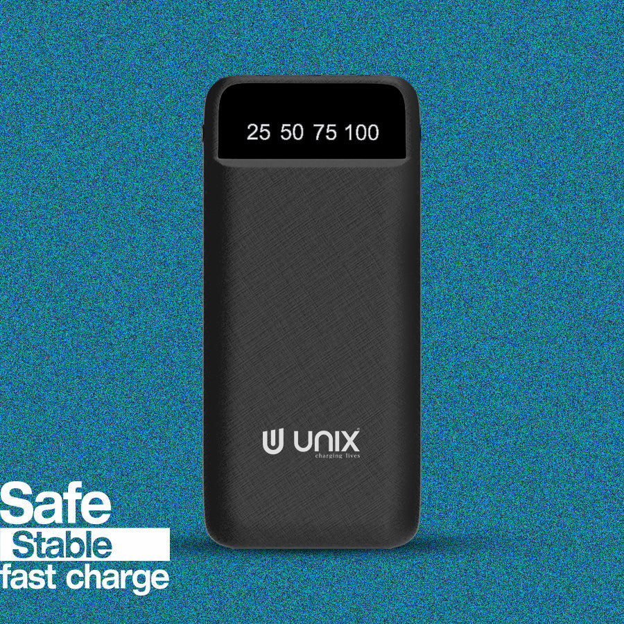 Unix UX-1520 10000mAh Power Bank - Stay Charged Anywhere, Anytime - Unixindia.