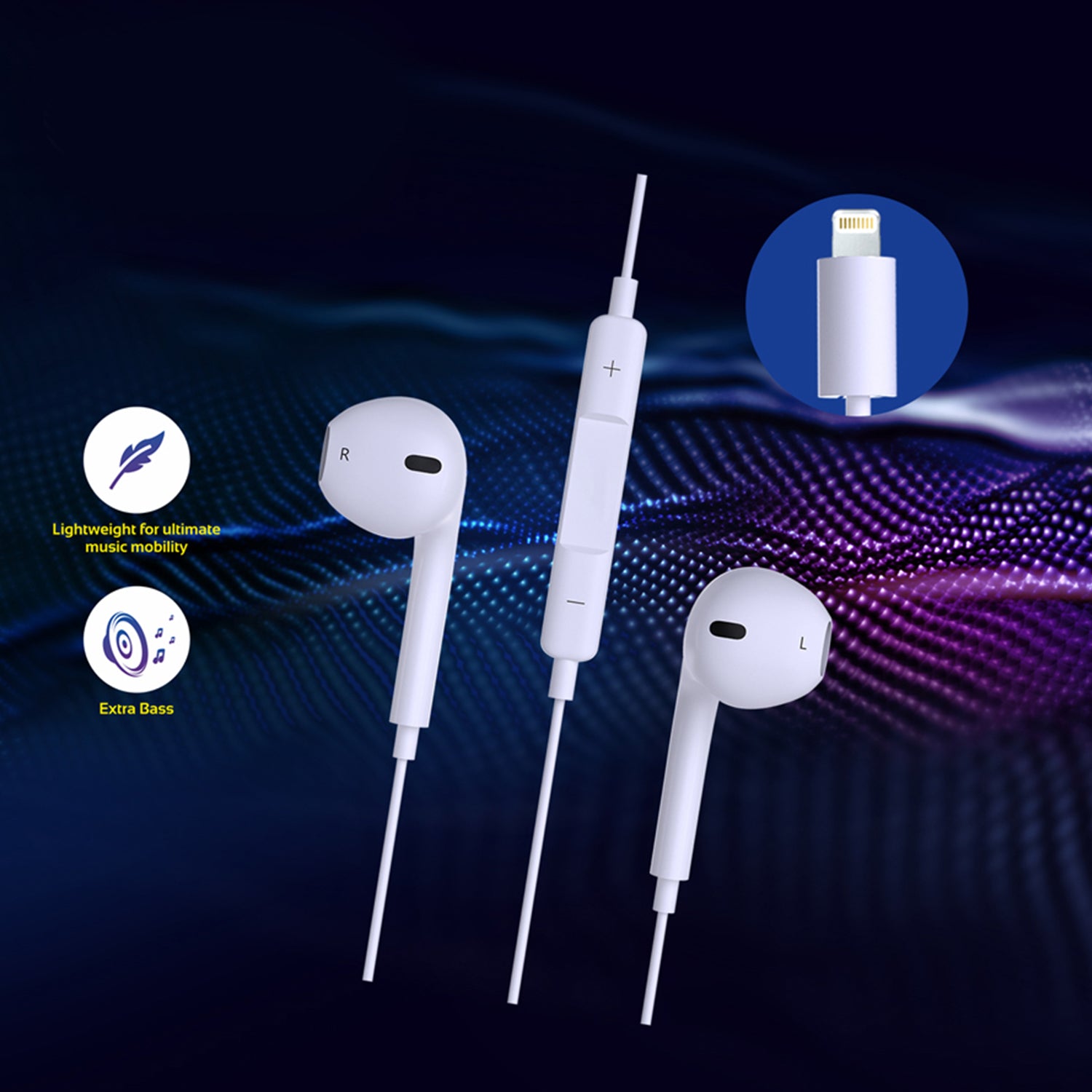 Unix UX-i900 Bang Wired Earphone for iPhone